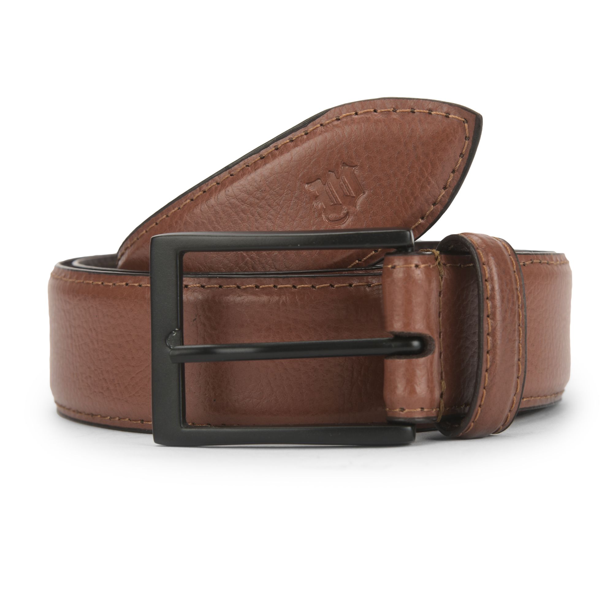 Tan Leather belt for men