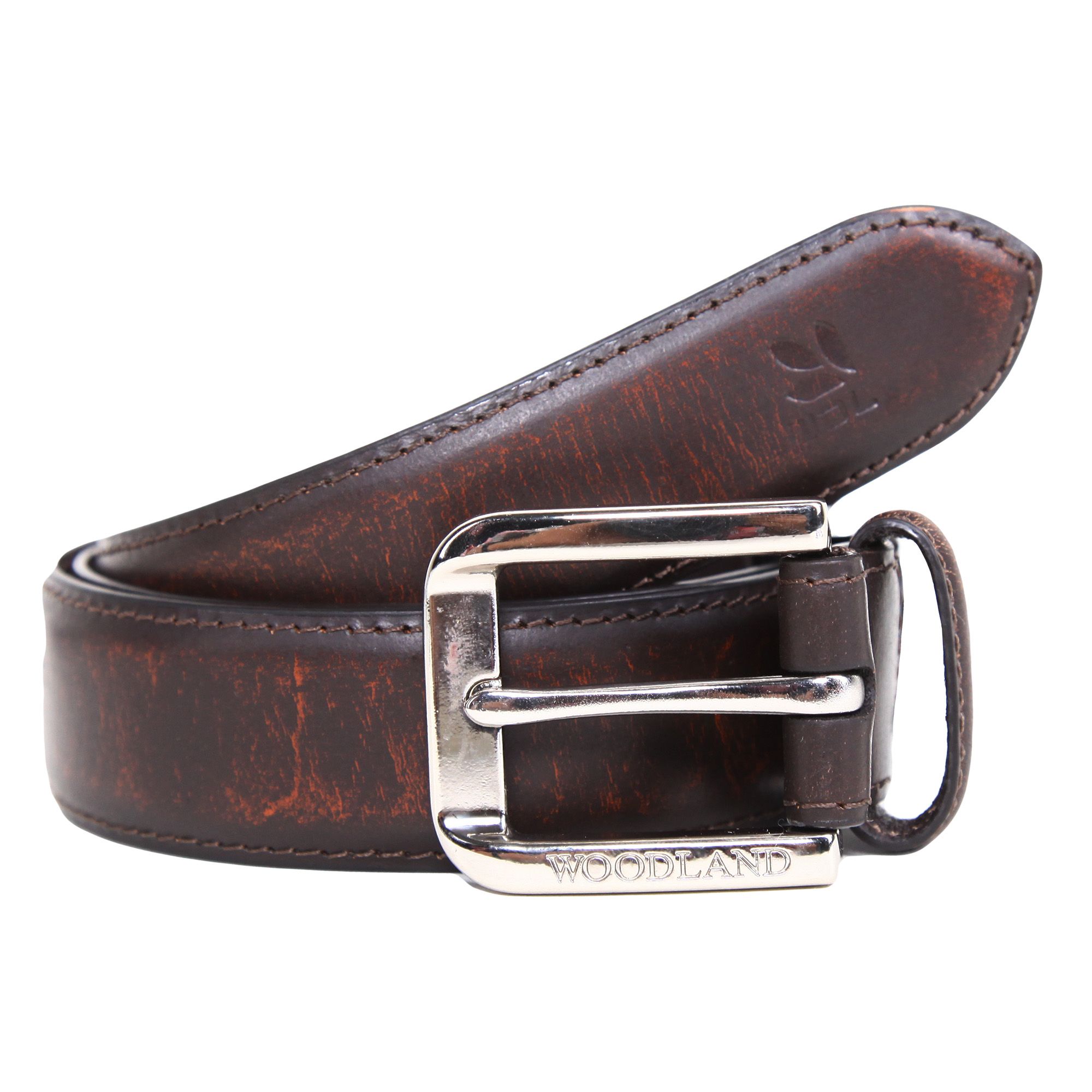 Brown Leather Belt for Men