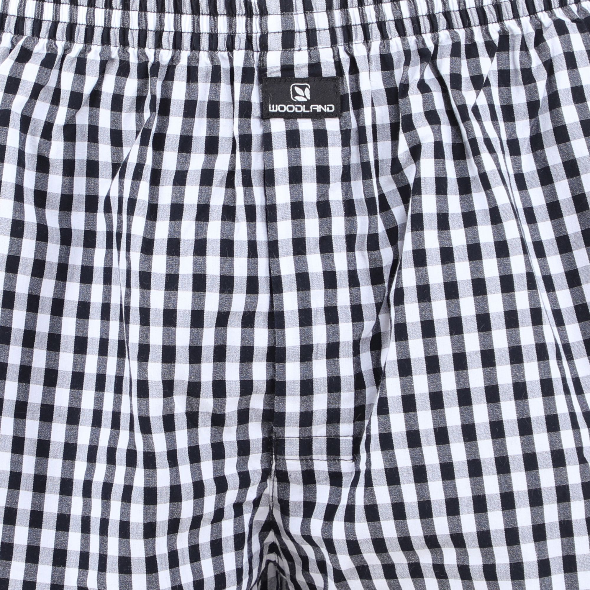 Black and white boxers for men