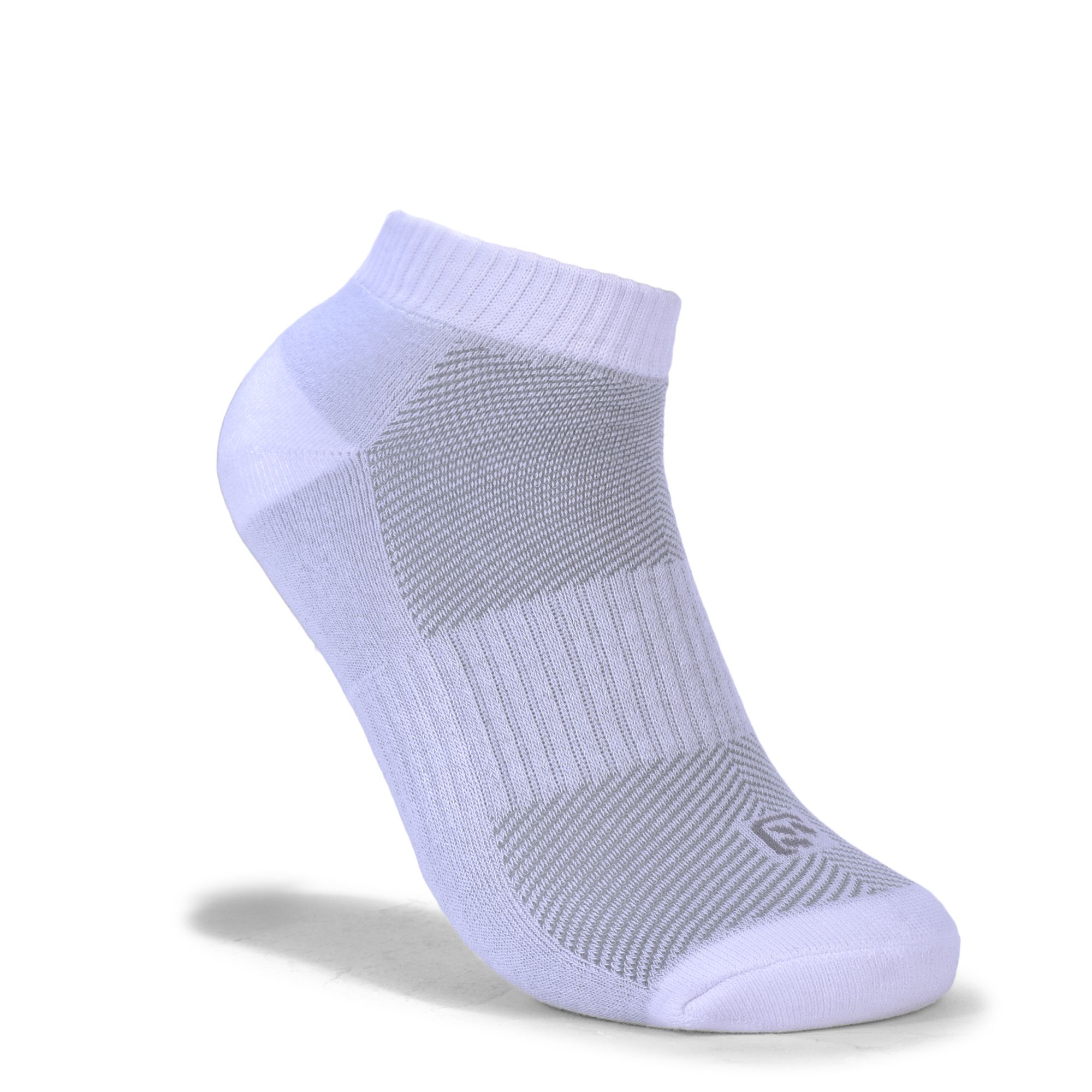 Black/White/Medium grey ankle socks
