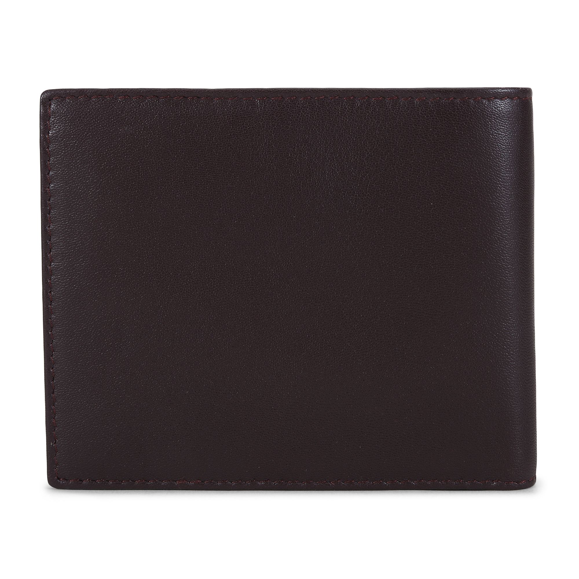 Maroon leather wallet