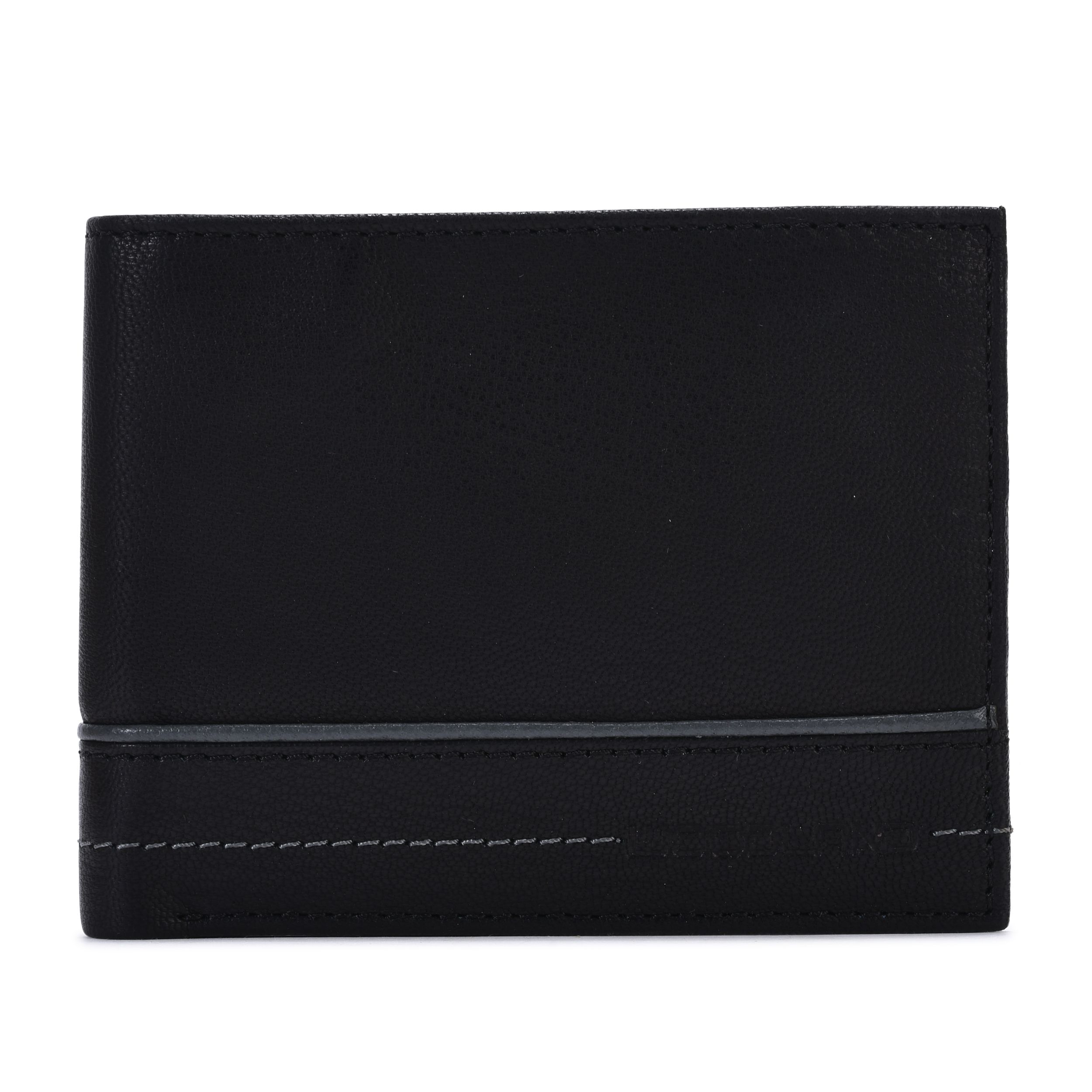 BLACK Leather Wallet For Men