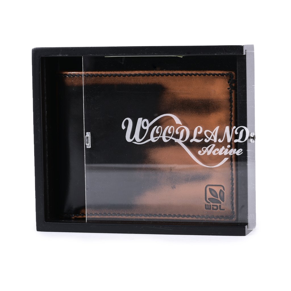 Woodland Brand W 516008 Brown Men's Leather Wallet :: RAJASHOES