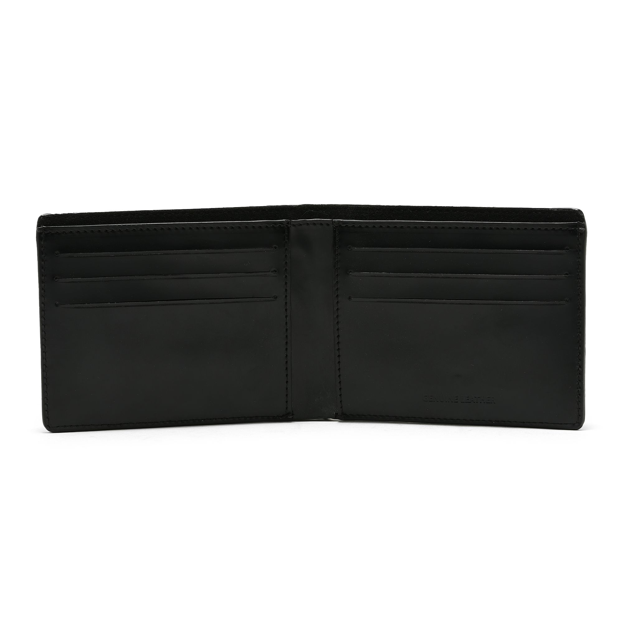Black bi-fold wallet