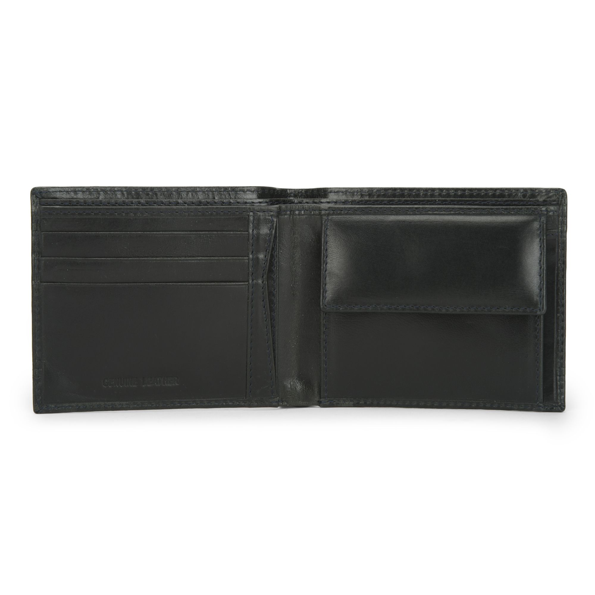 Black Leather wallet for men