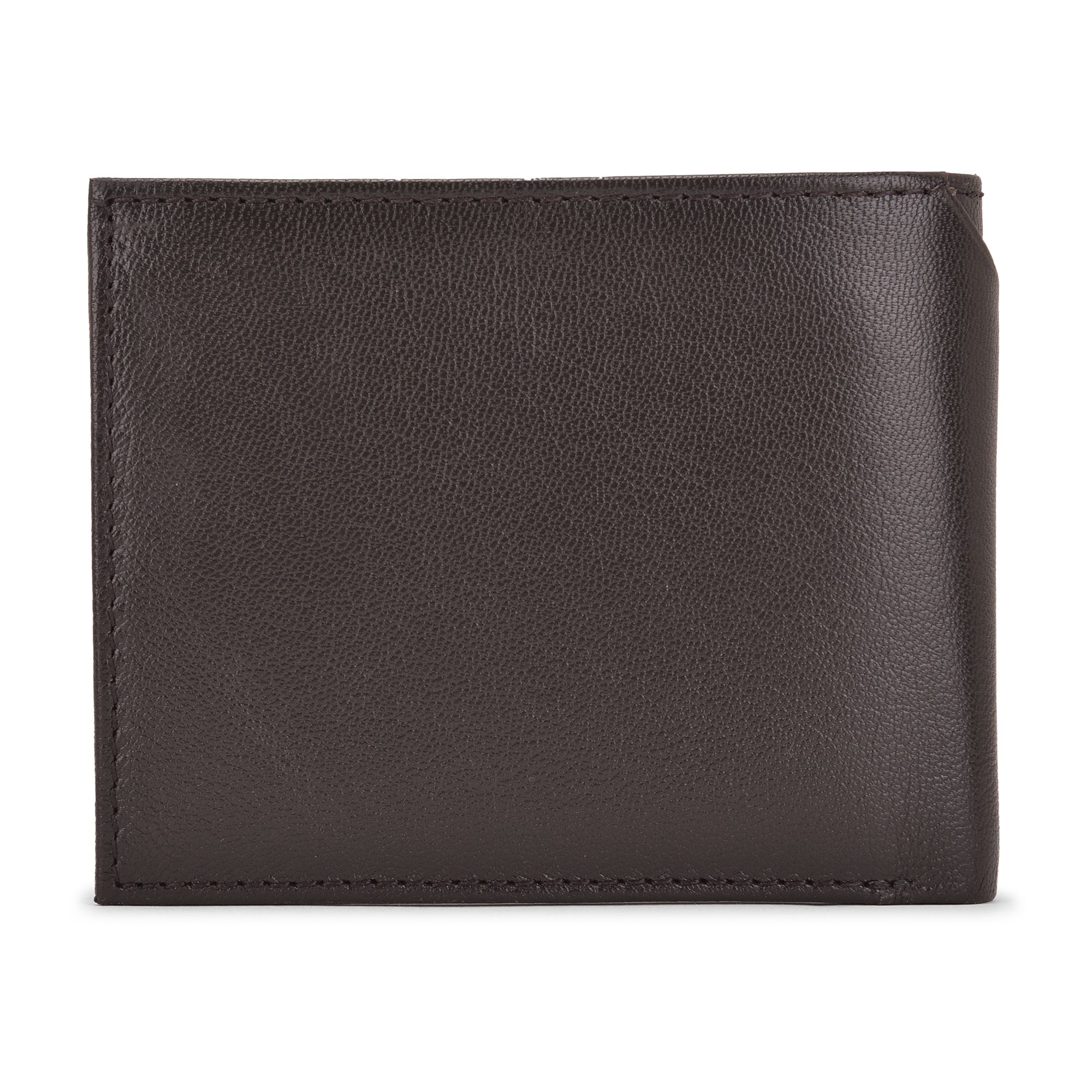 Brown/ tan bi-fold wallet
