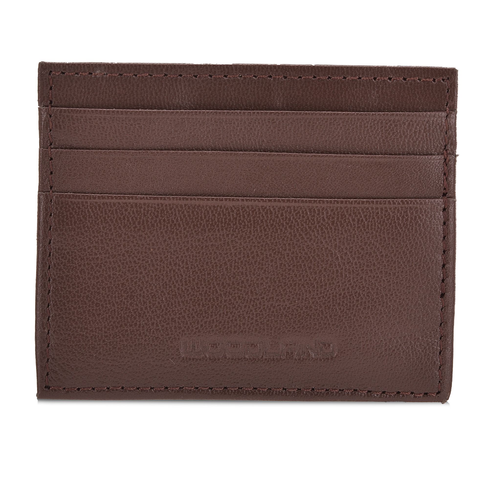 Brown/ tan bi-fold wallet