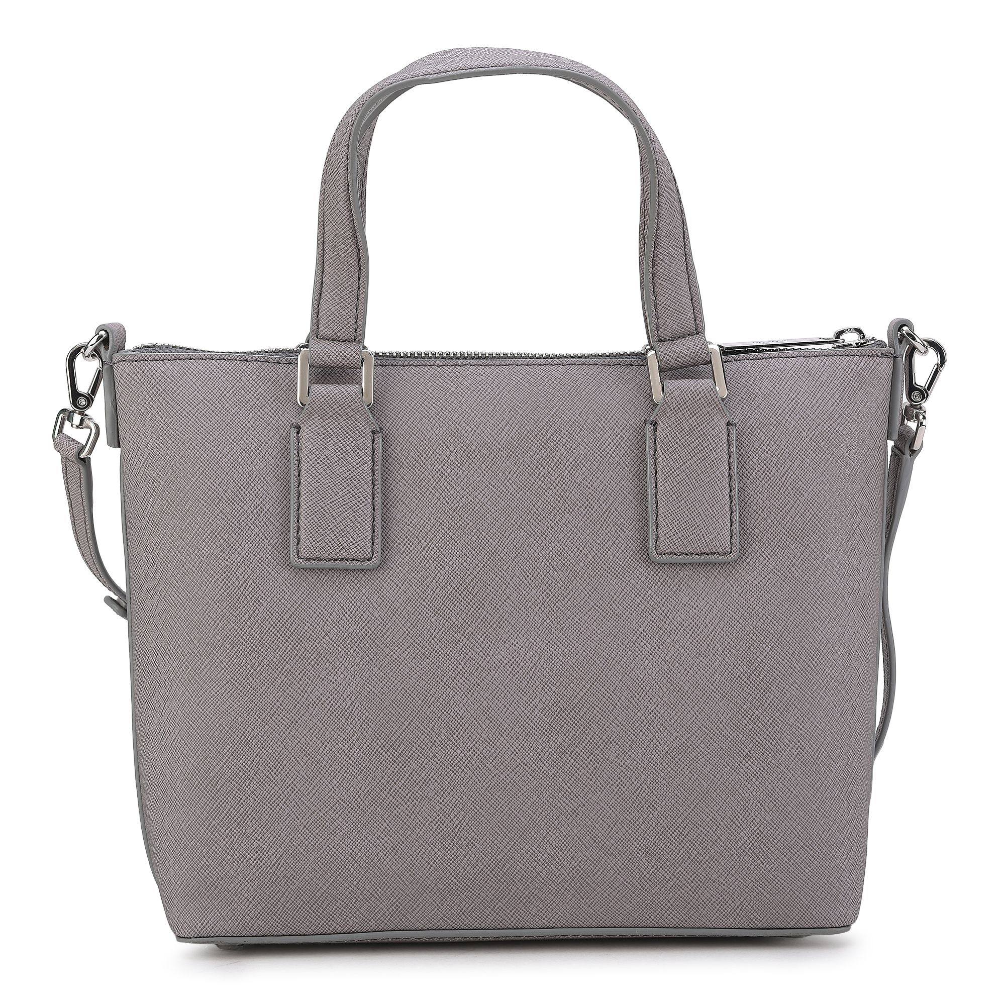 Grey handbag for women