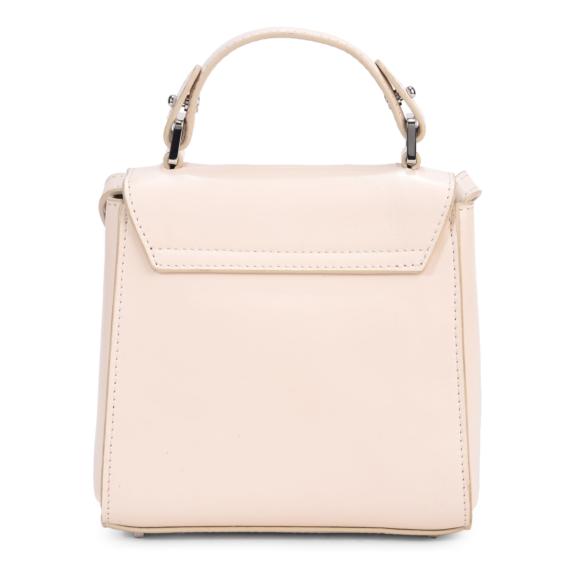 Peach satchel bag for women