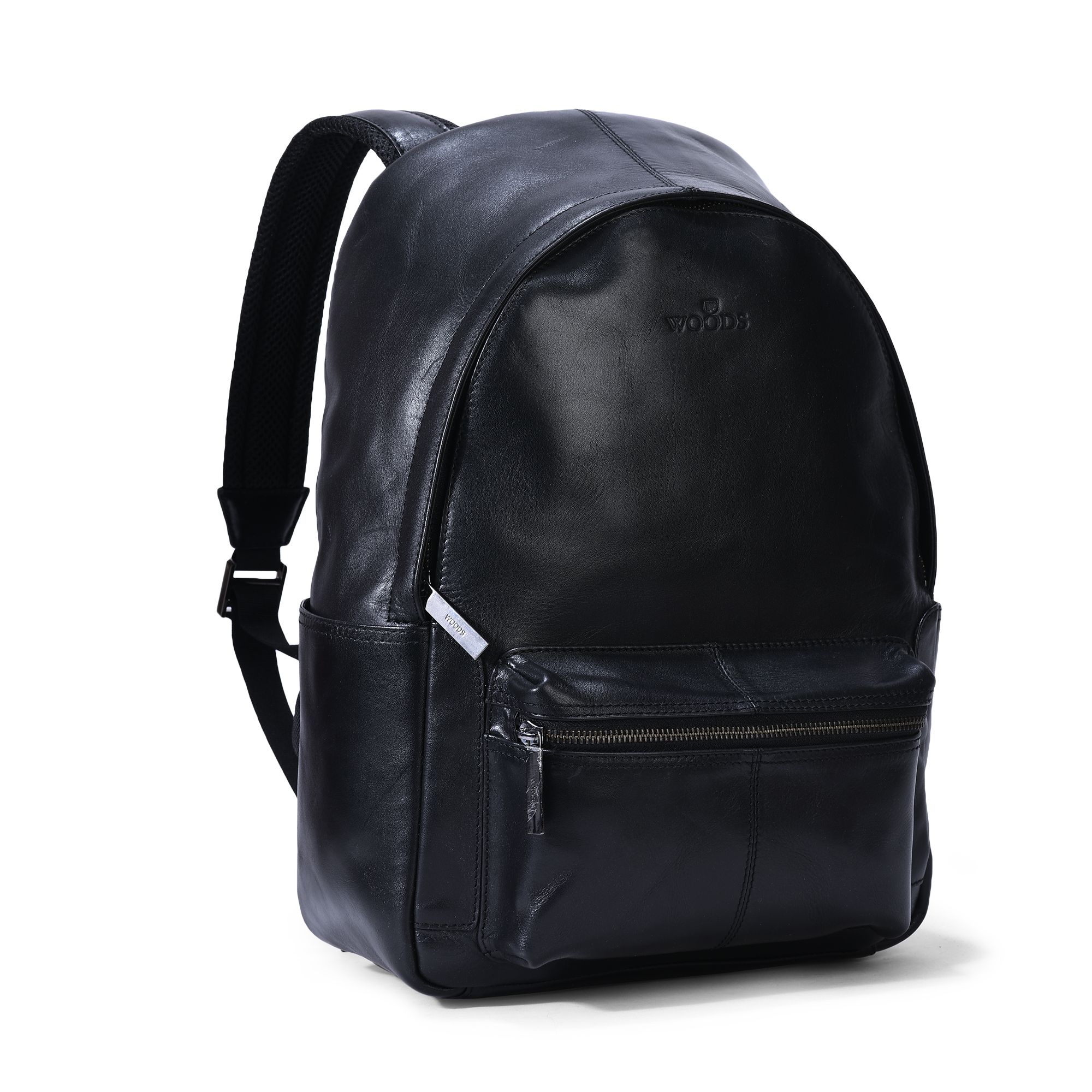 black unisex leather backpack 5 000 mrp 13 995 64 % off prices include ...