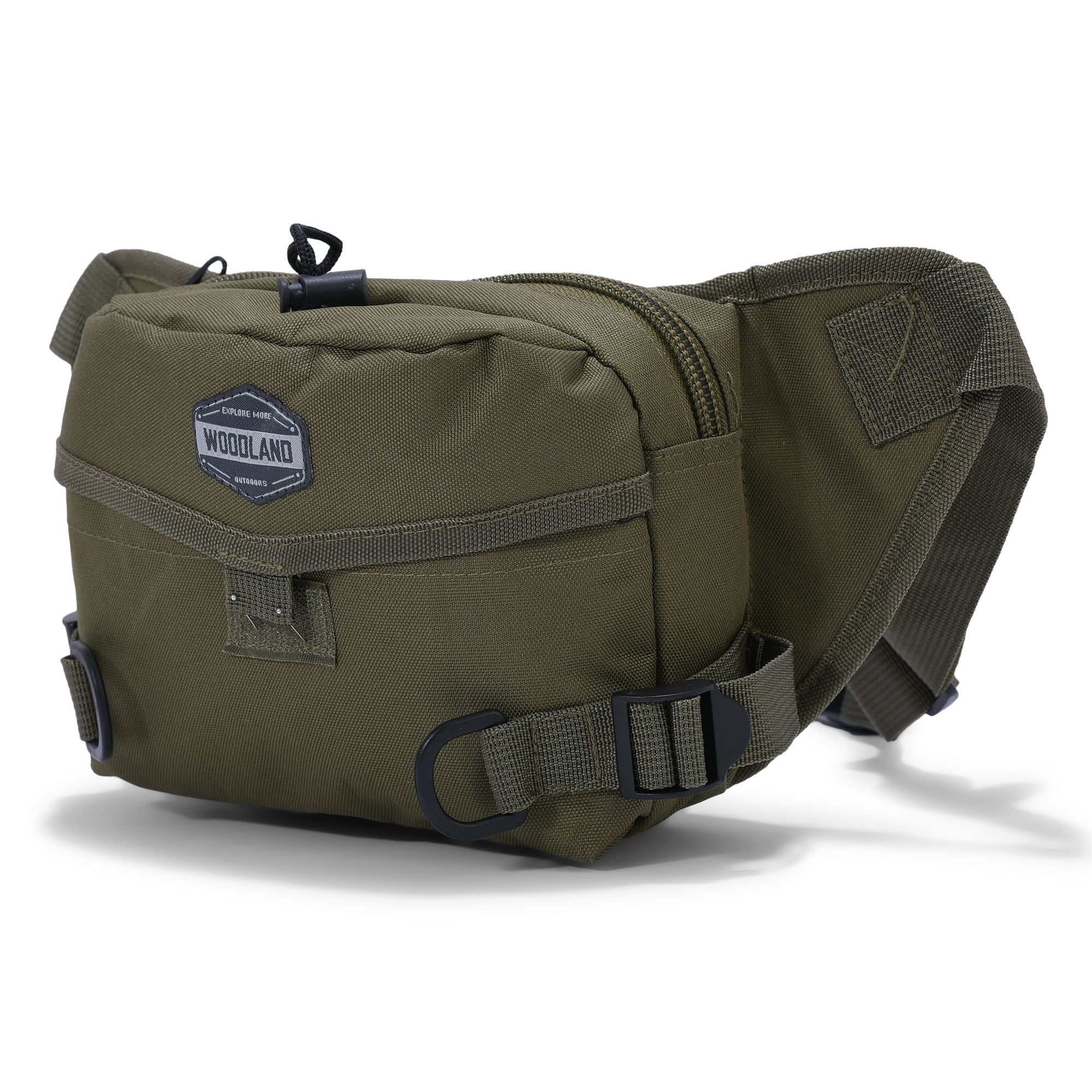 Olive travel fanny pack