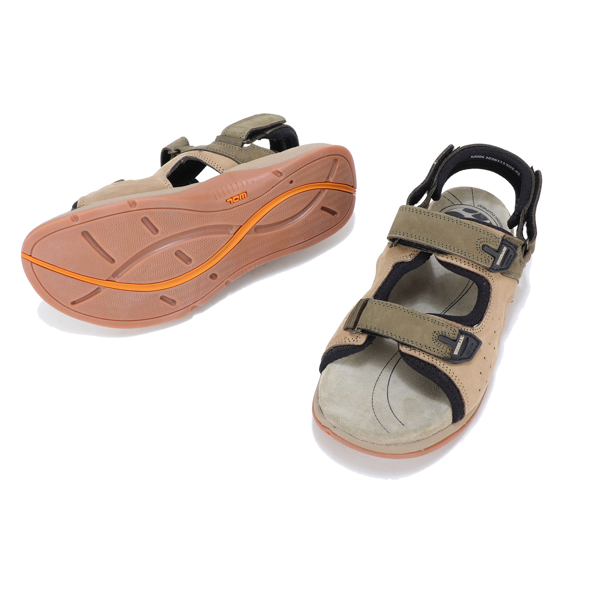 Buy Woodland ProPlanet Men Tan Brown Leather Sandals - Sandals for Men  2004151 | Myntra