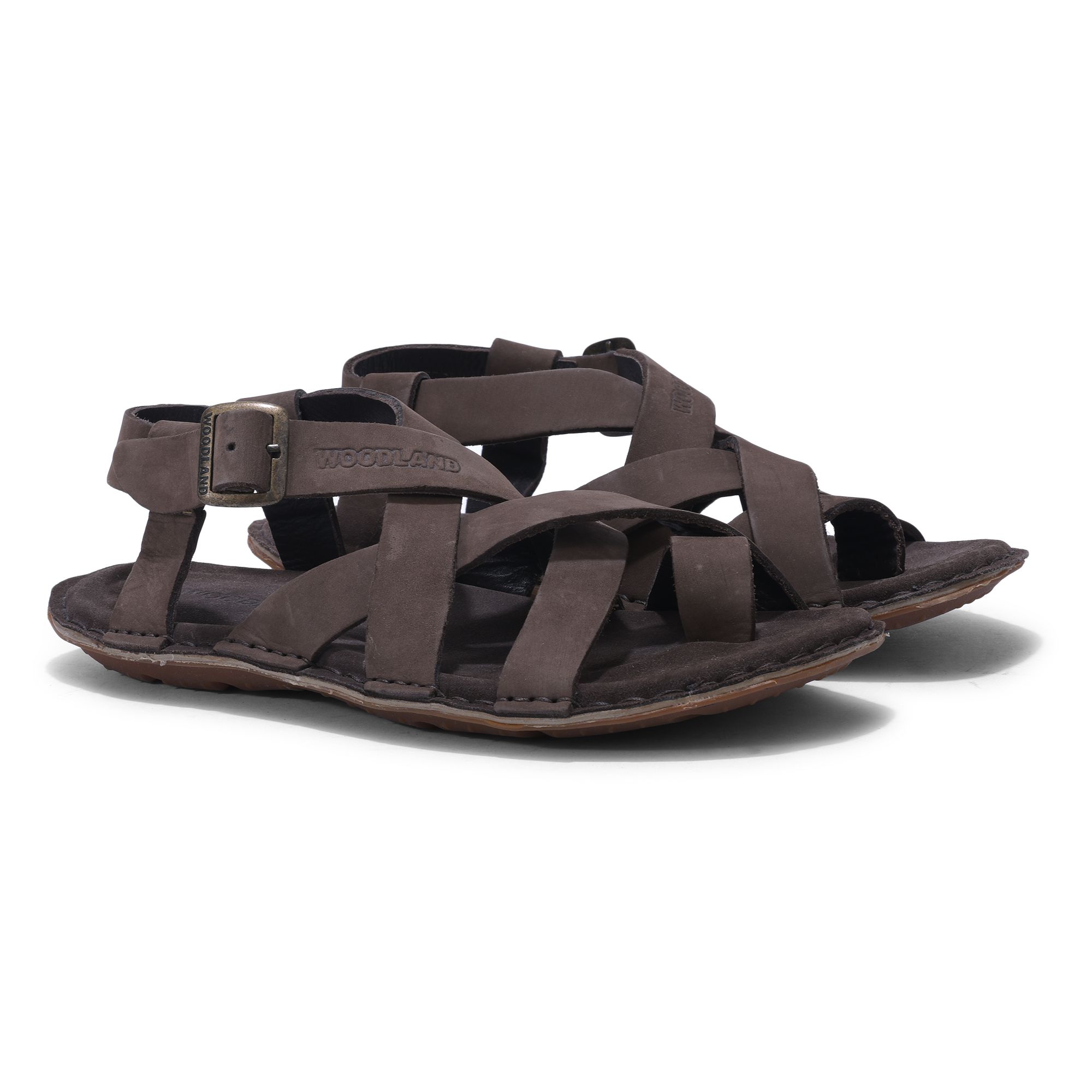 Woodland cross best sale strap sandals