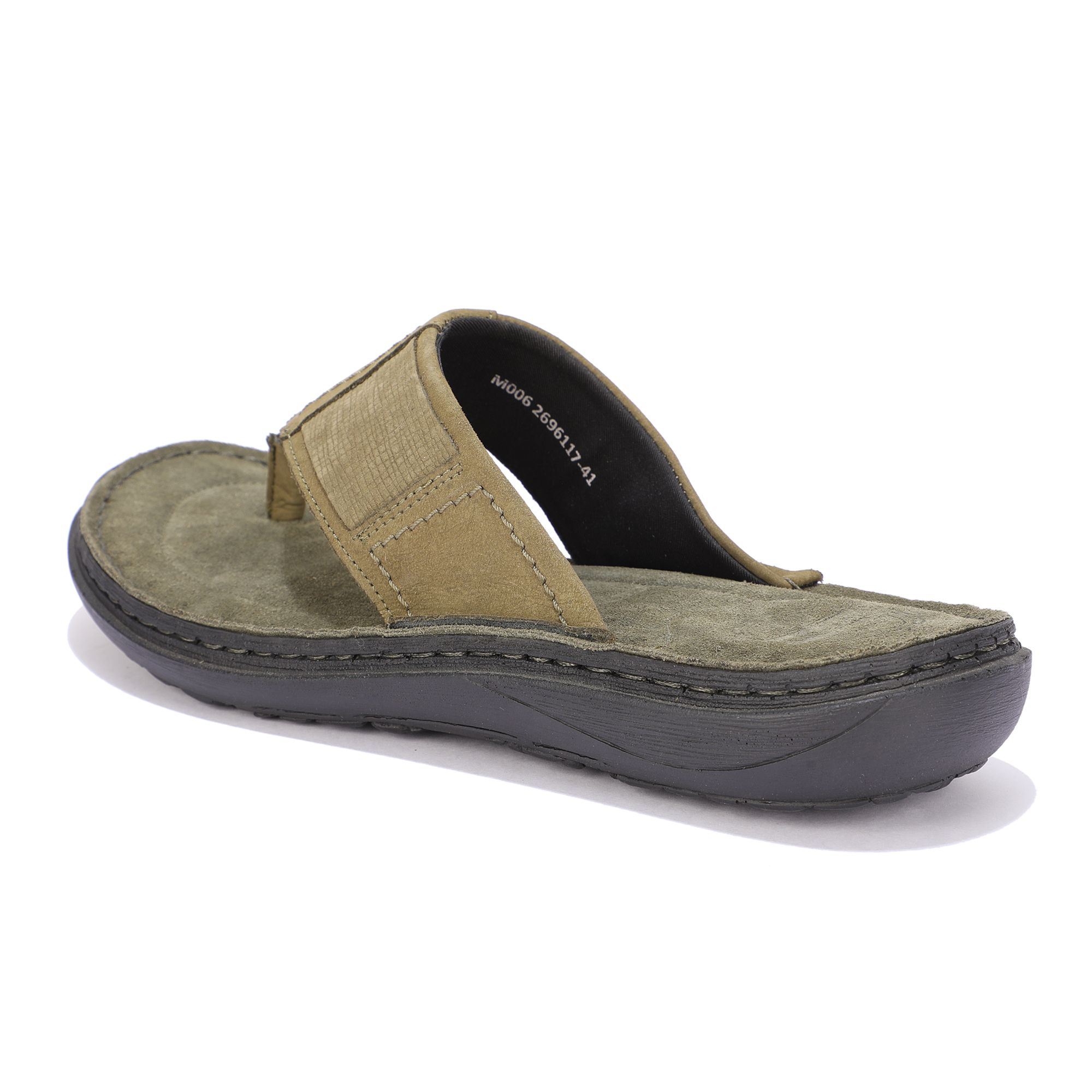 Woodland OLIVE GREEN casual slippers