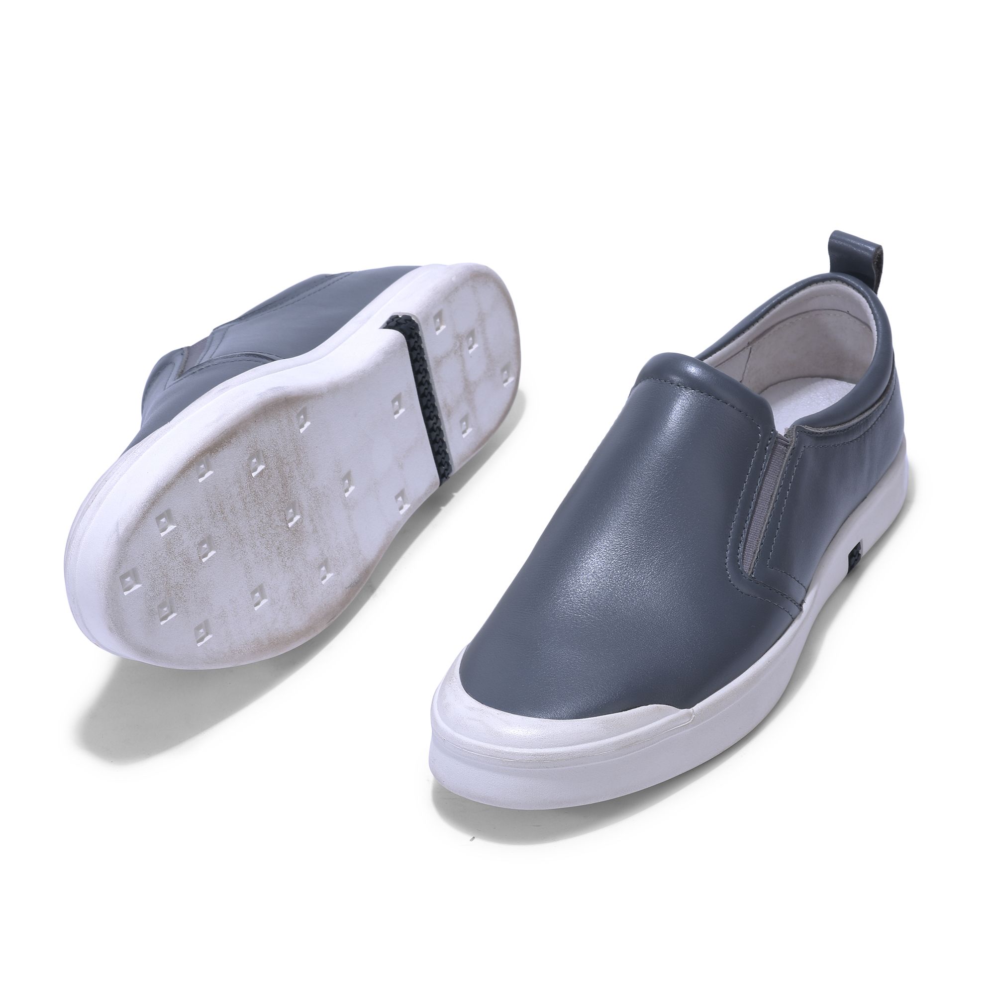 GREY Slip-on shoes