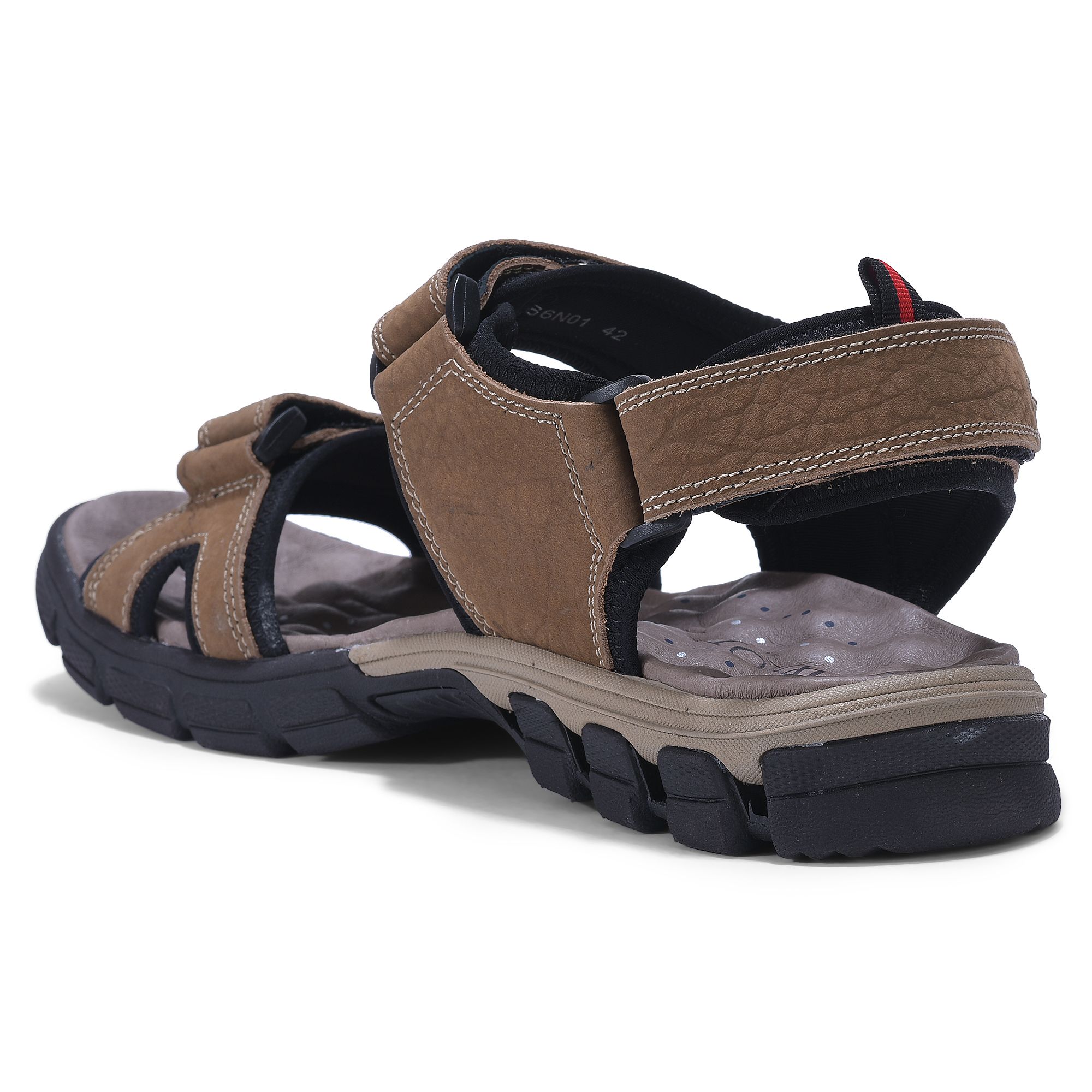 Buy WOODLAND Camel Mens Casual Wear Velcro Closure Sandals | Shoppers Stop