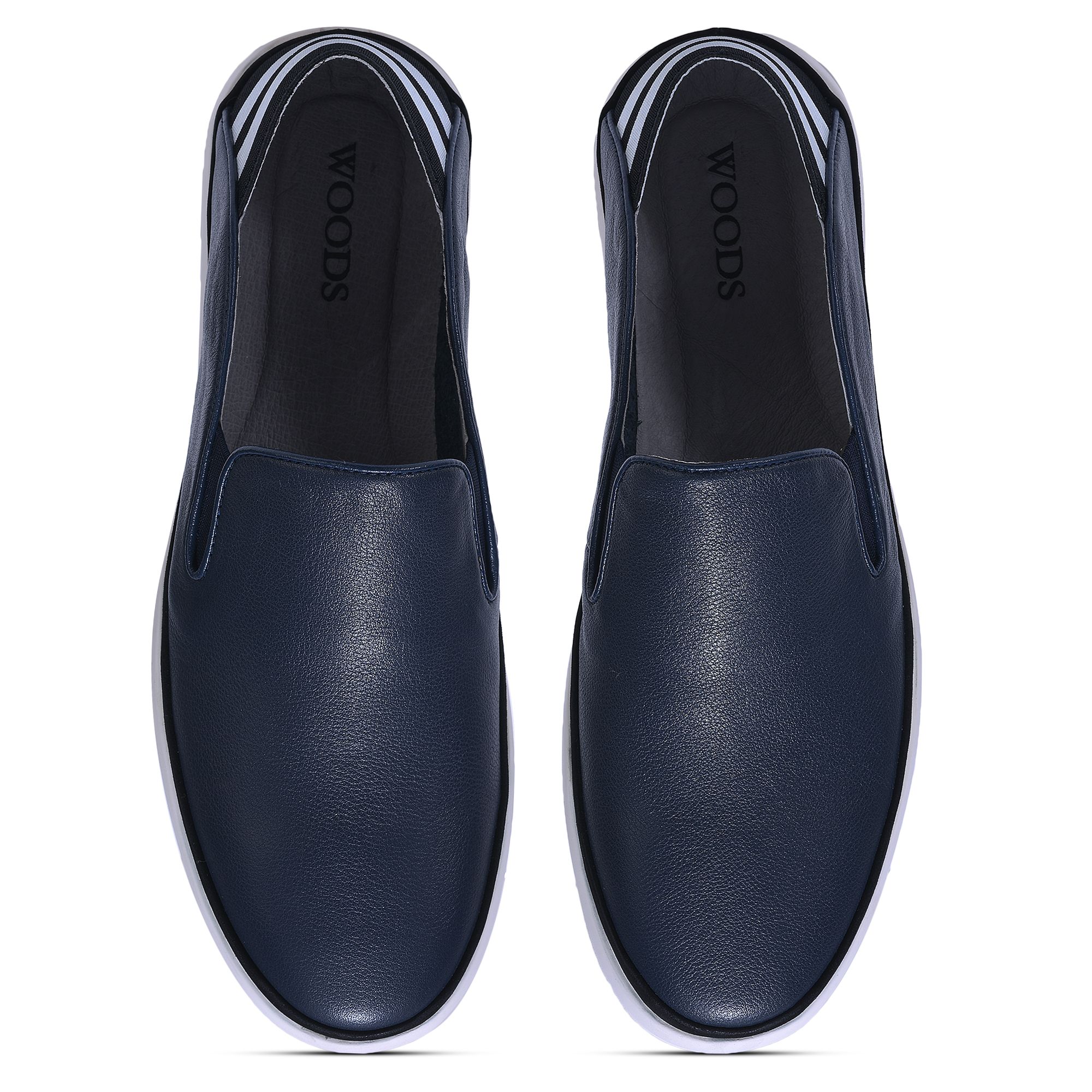 NAVY casual slip-on shoes