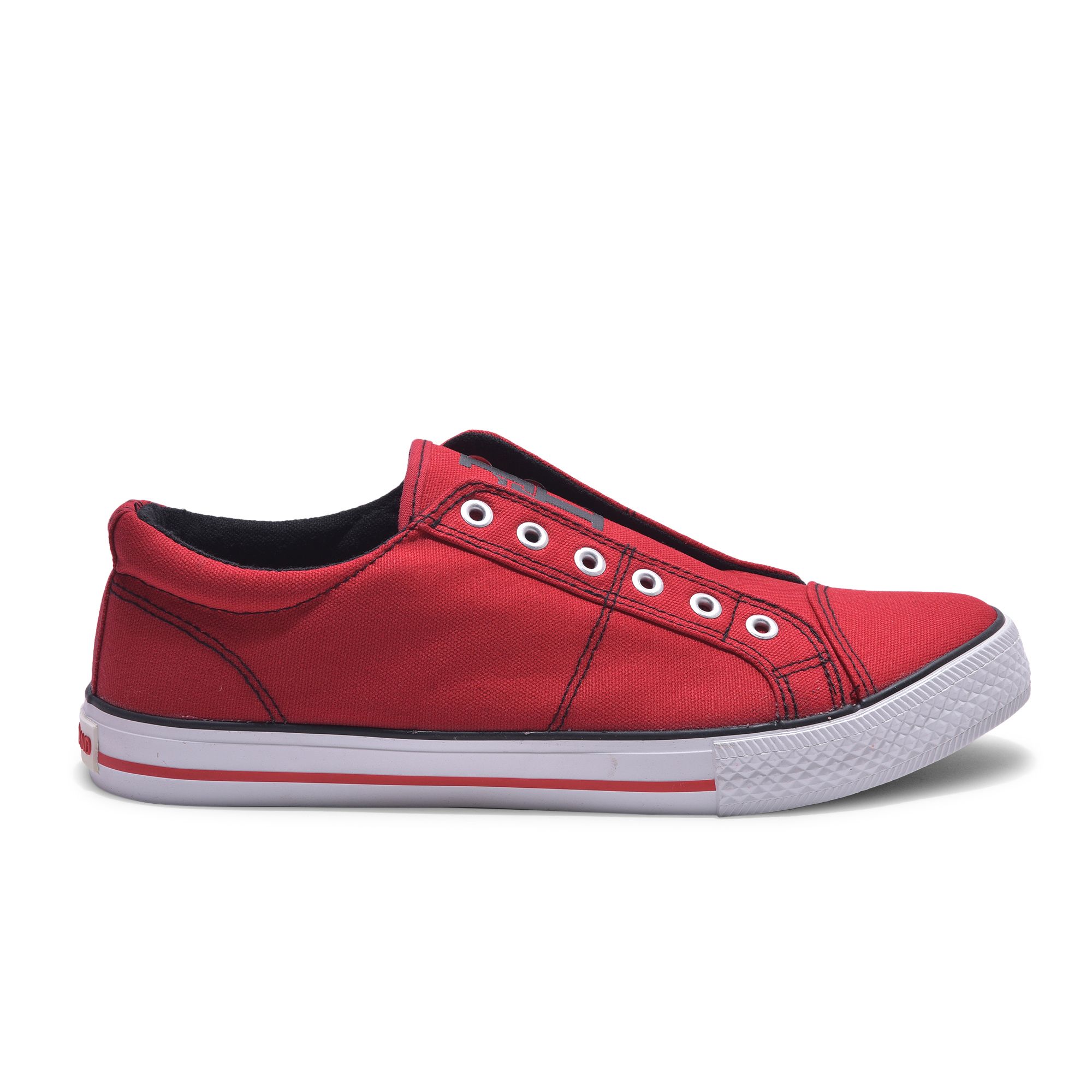 Red canvas 2025 shoes mens