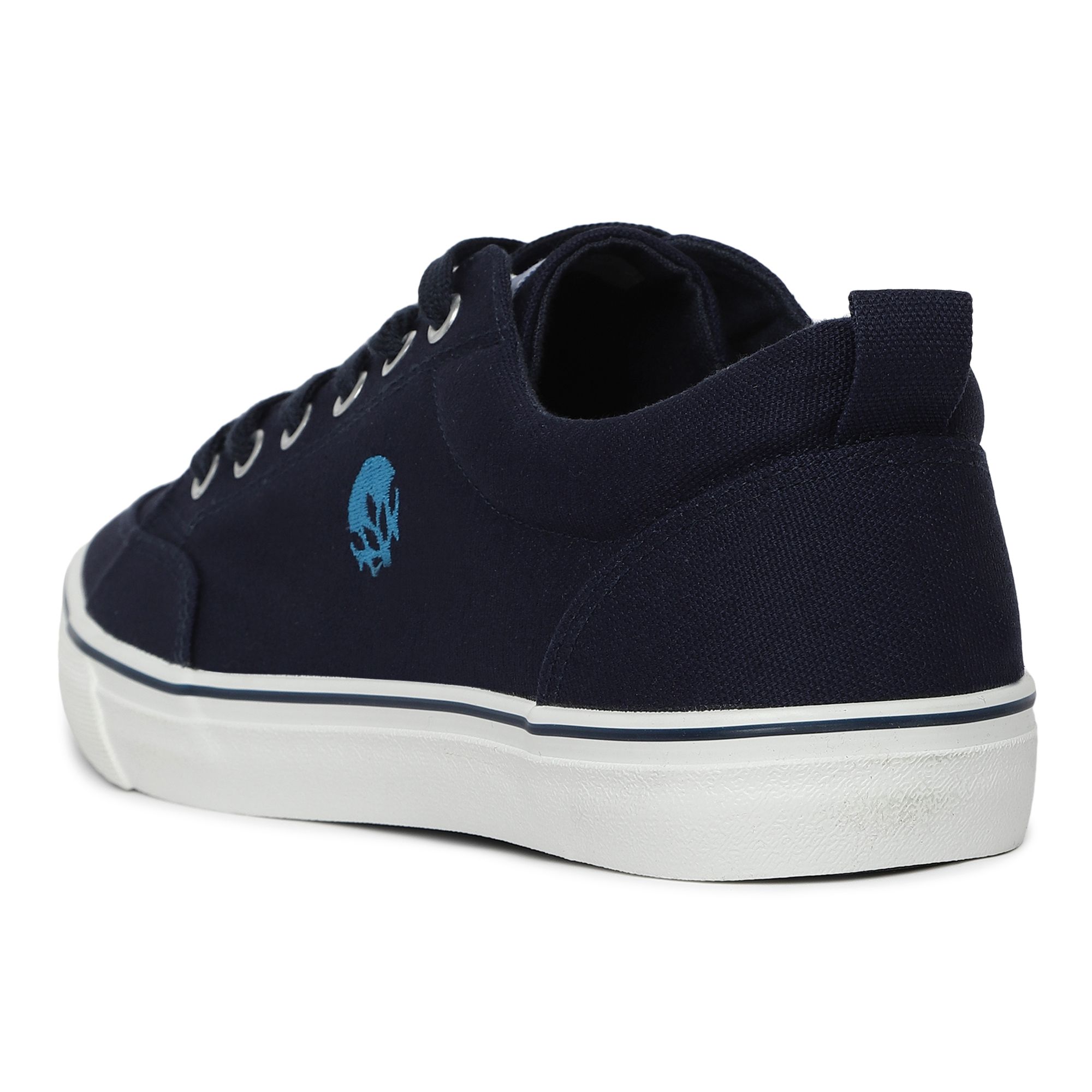 Blue Canvas shoes for men