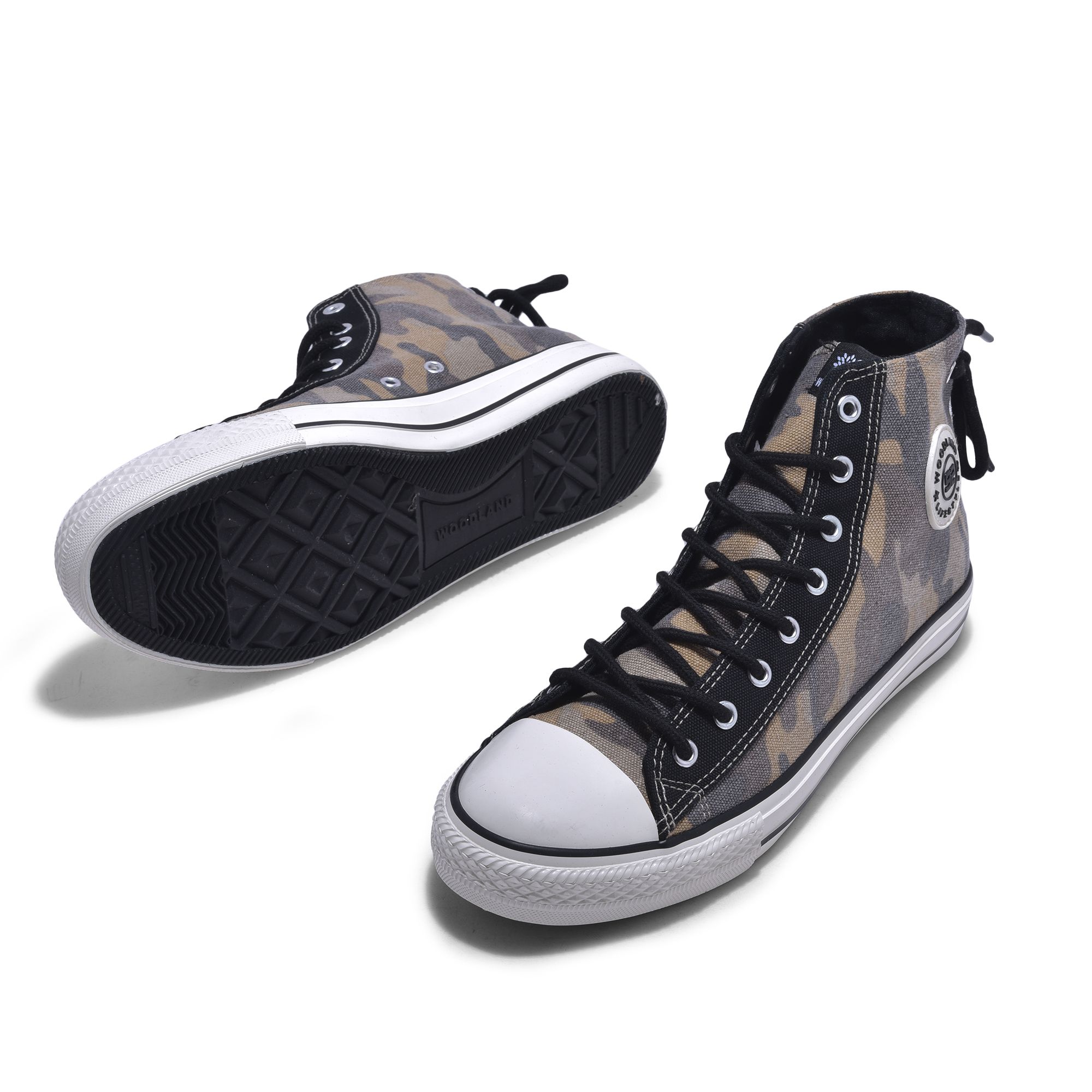 Woodland high cheap ankle sneakers