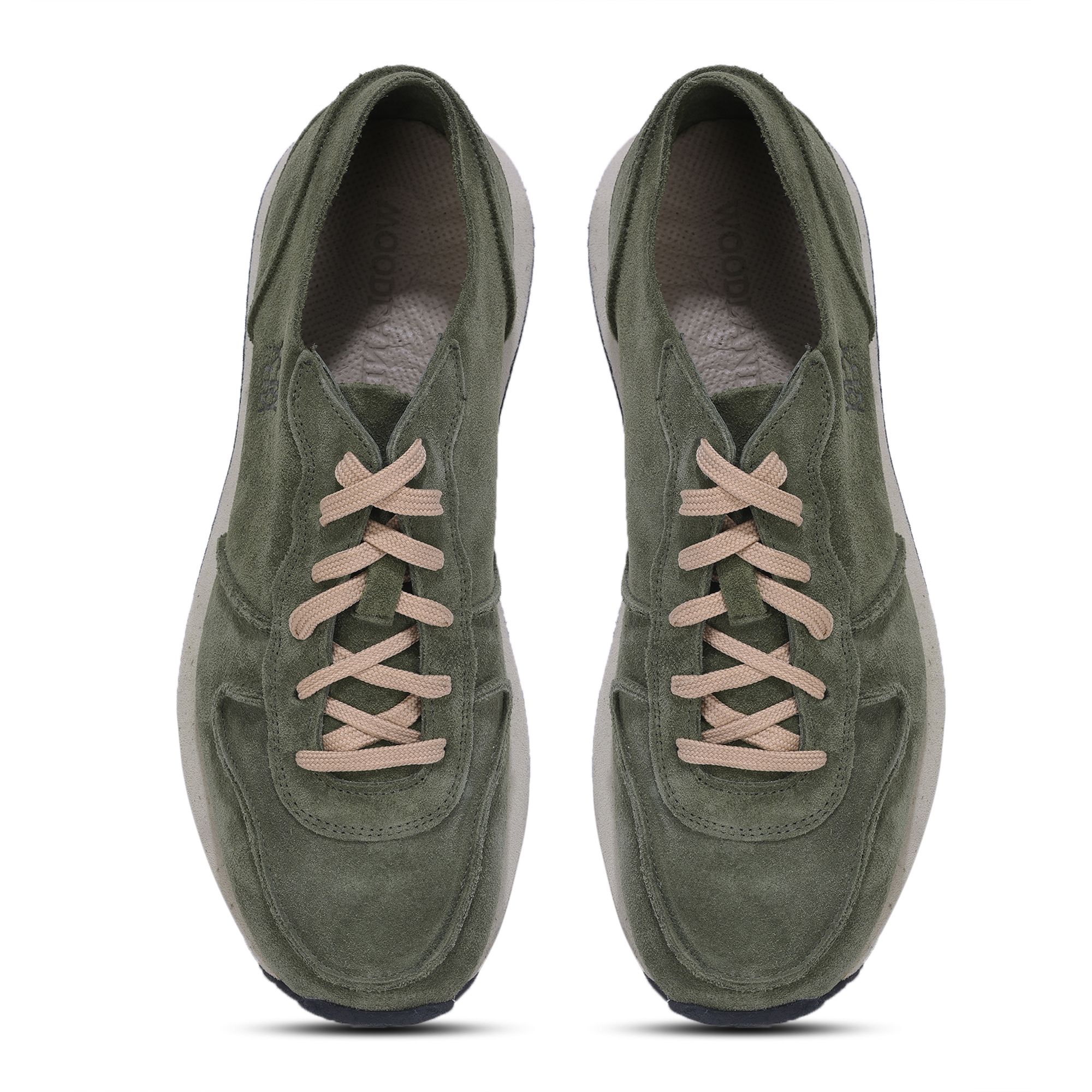 Woodland green store sneakers