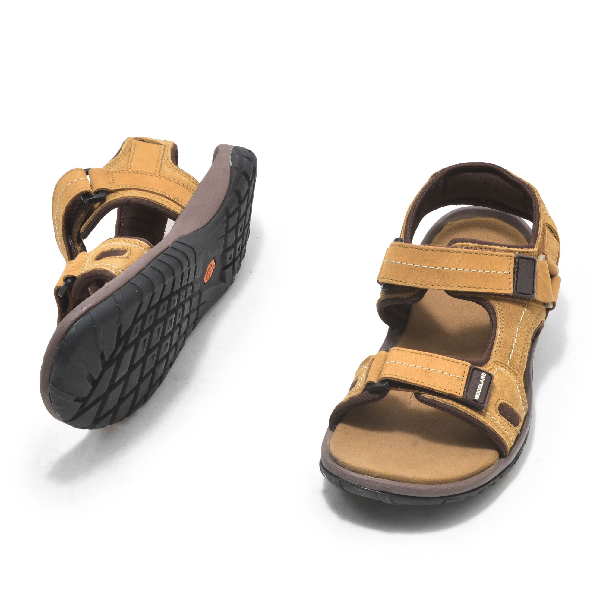 Woodland camel sandals hot sale