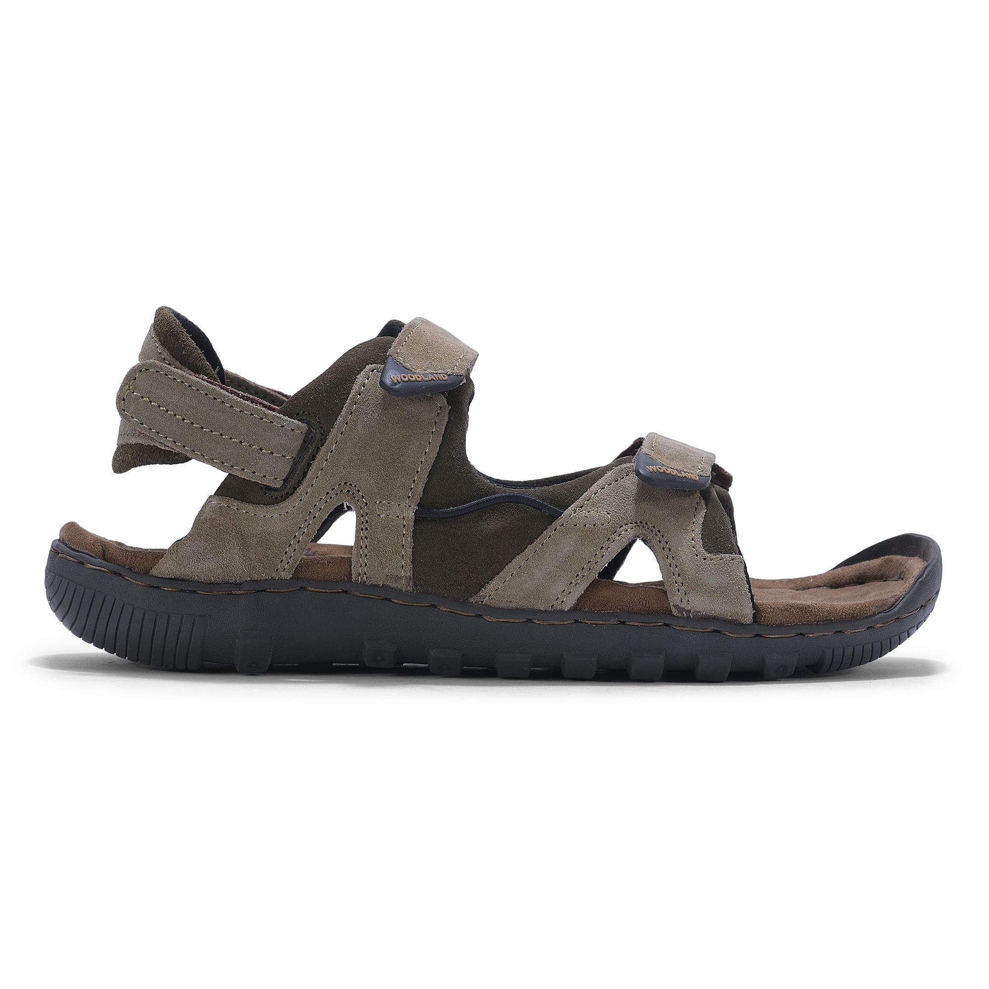 Buy Black Sandals for Men by WOODLAND Online | Ajio.com