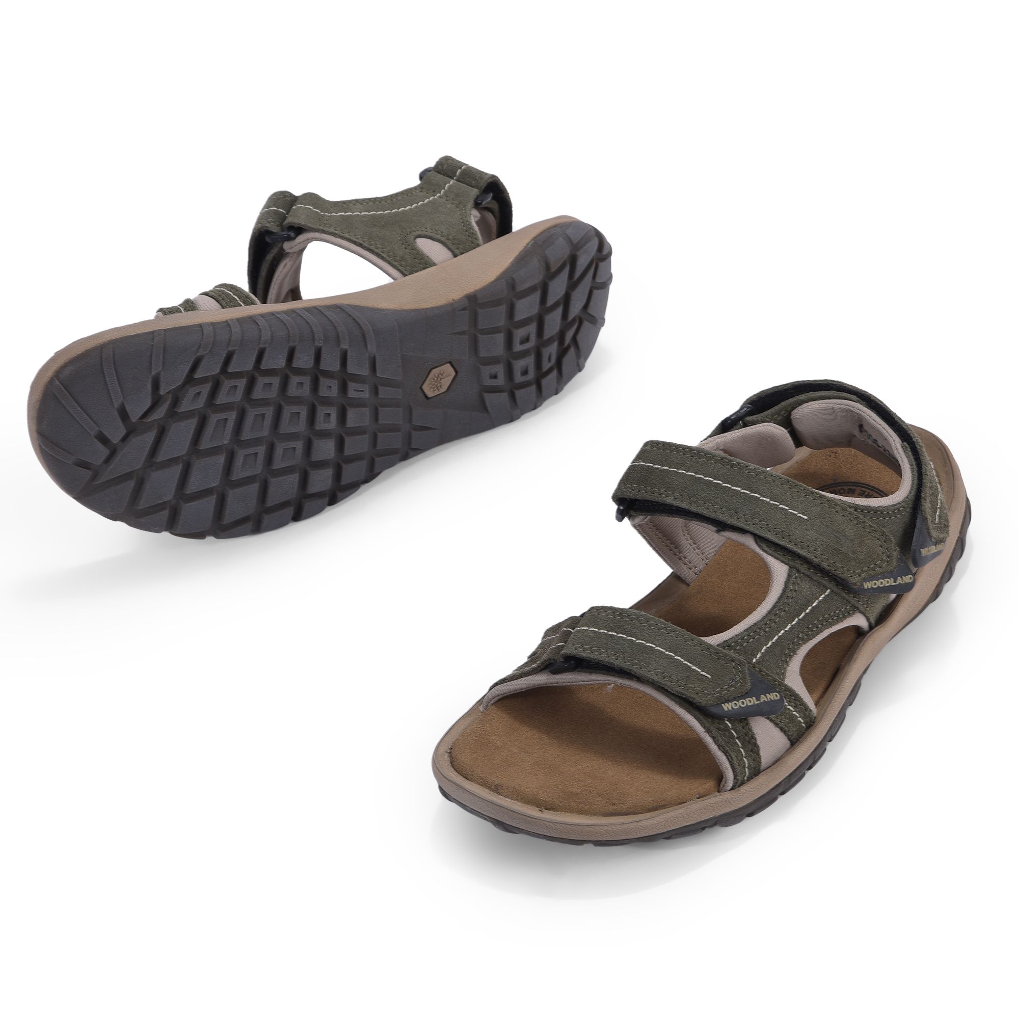 Woodland olive hot sale floater sandals