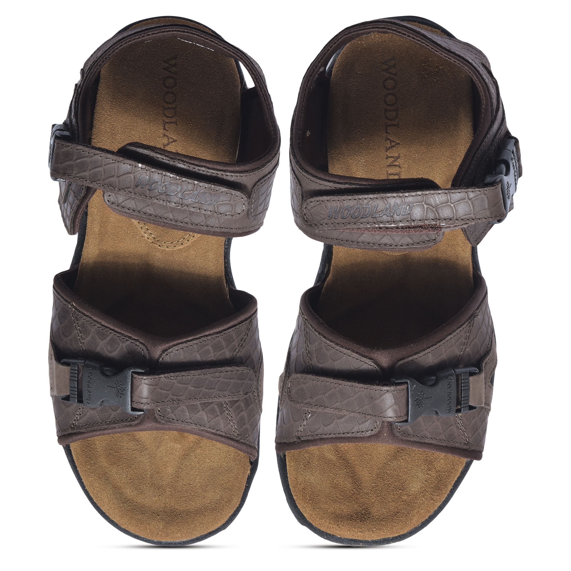 Buy WOODLAND Mens Leather WDL PP Split Sandal | Shoppers Stop-sgquangbinhtourist.com.vn