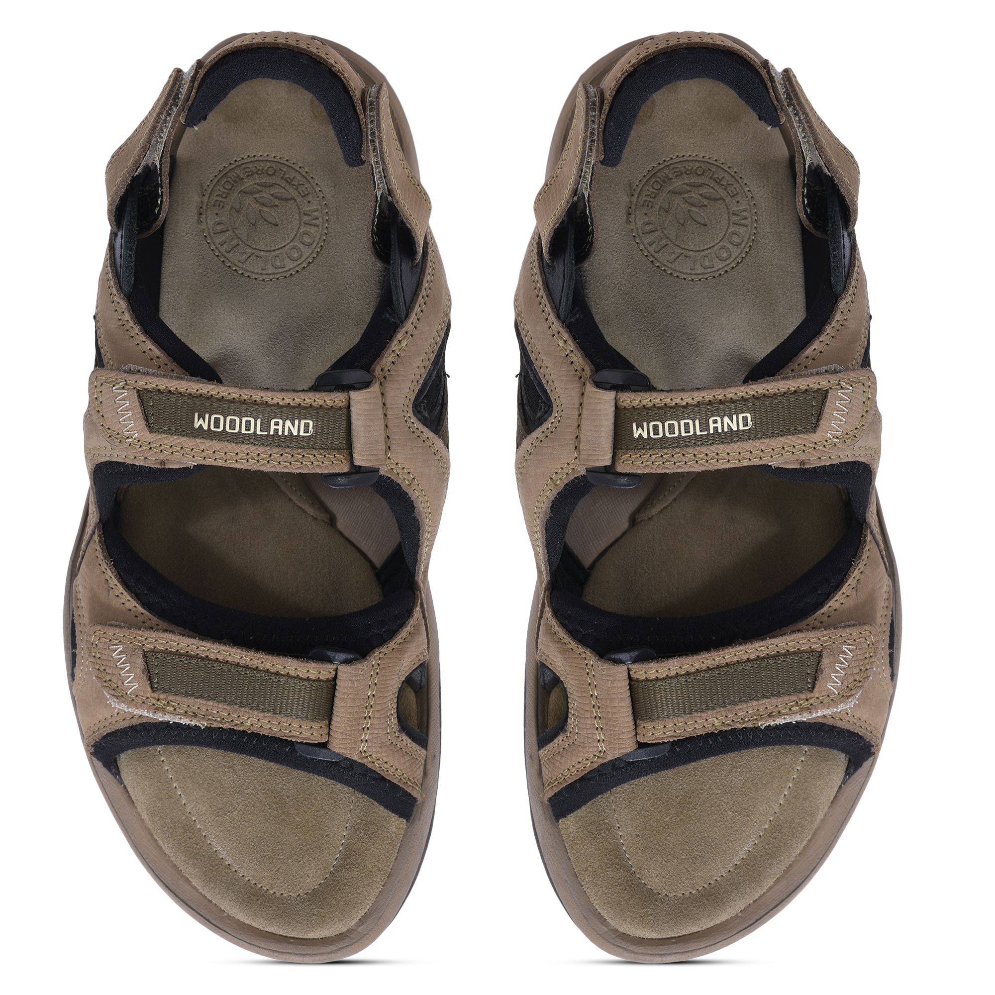 GC-22114 Olive Men's Sandals – Campus Shoes