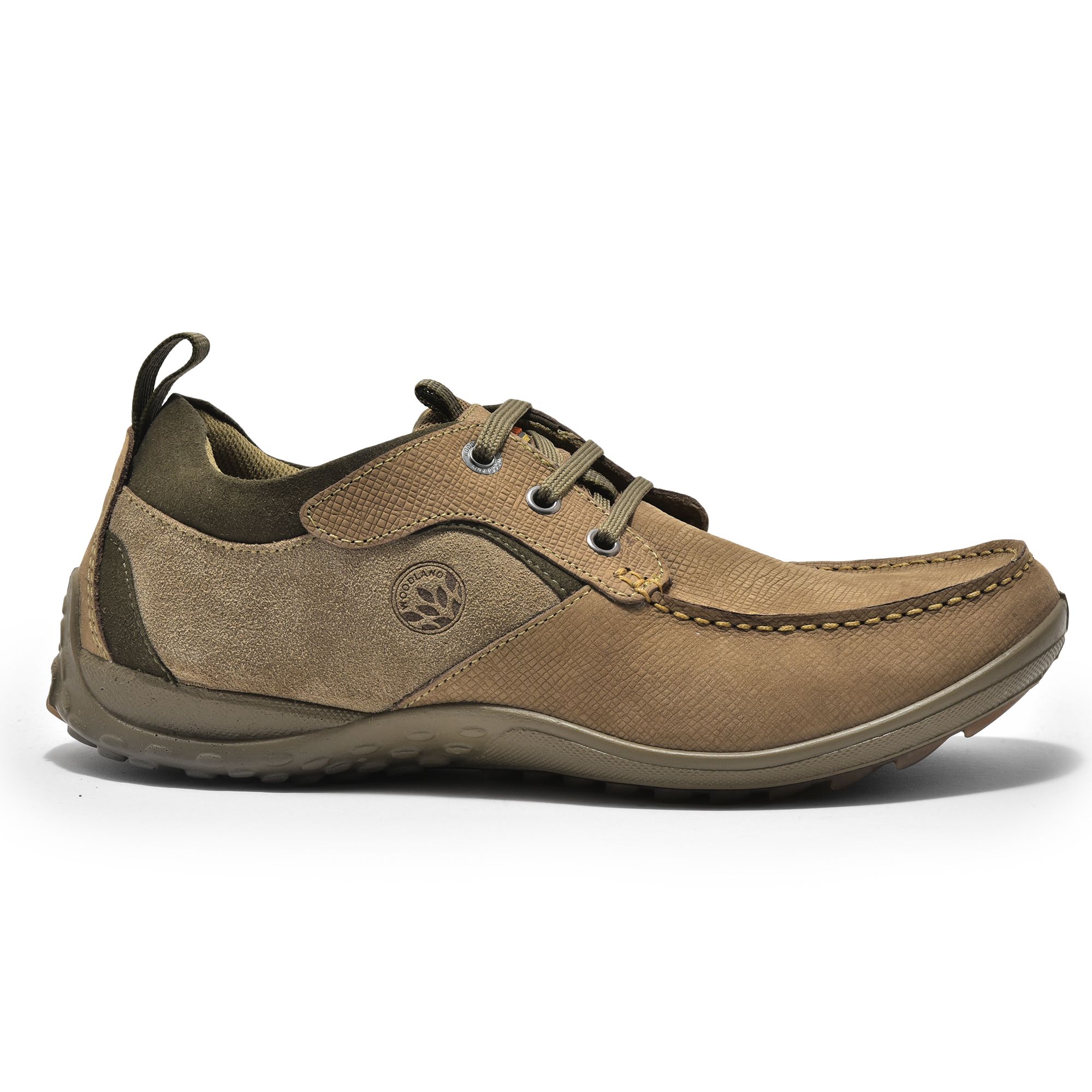 Woodland Hiking Shoe Men's Size 8.5 Brown Leather Casual Walking | eBay