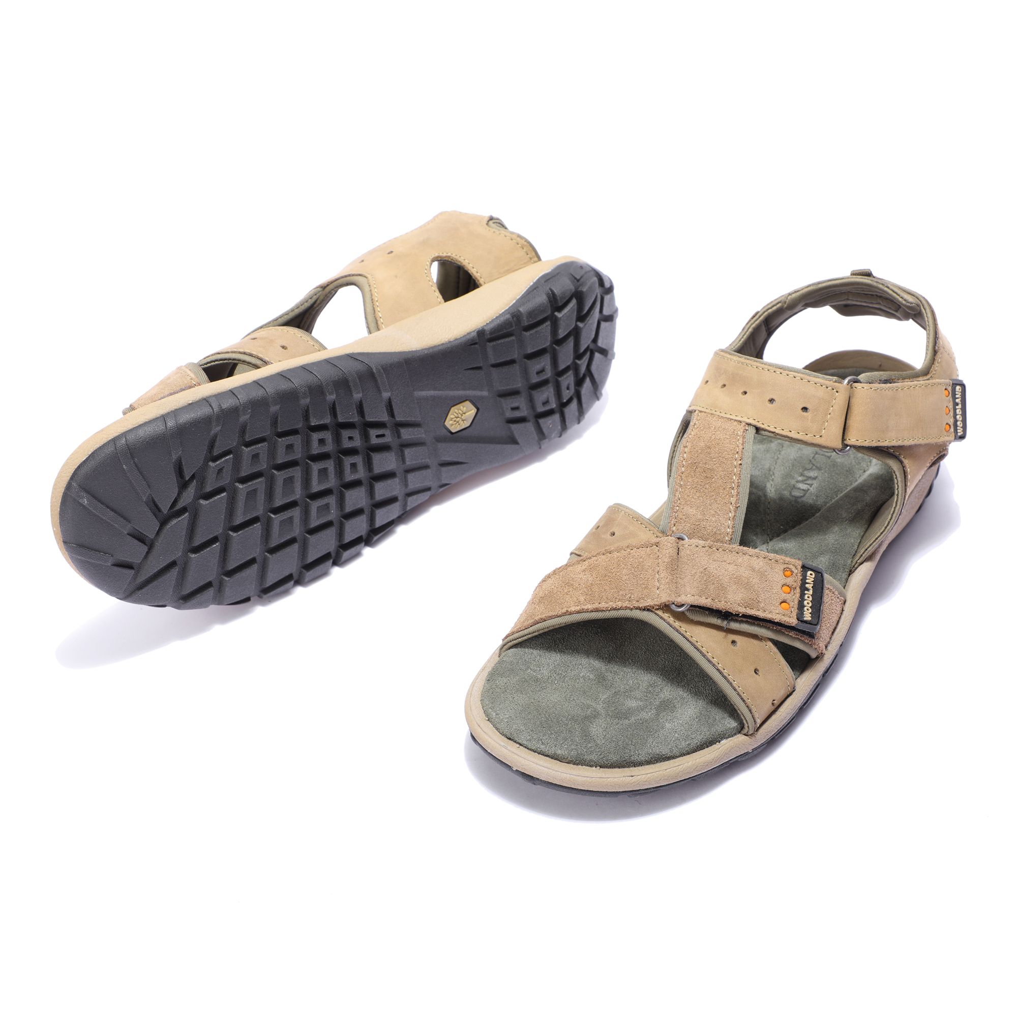 Buy Green Sandals for Men by WOODLAND Online | Ajio.com