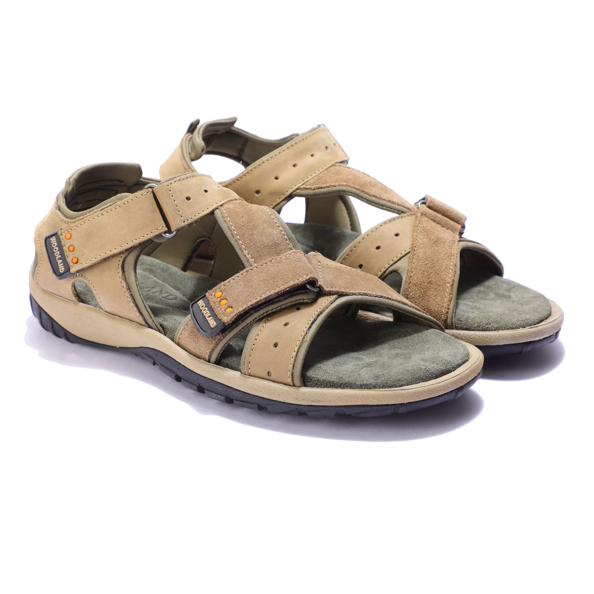 Buy Woodland Men Leather Comfort Sandals - Sandals for Men 6995110 | Myntra