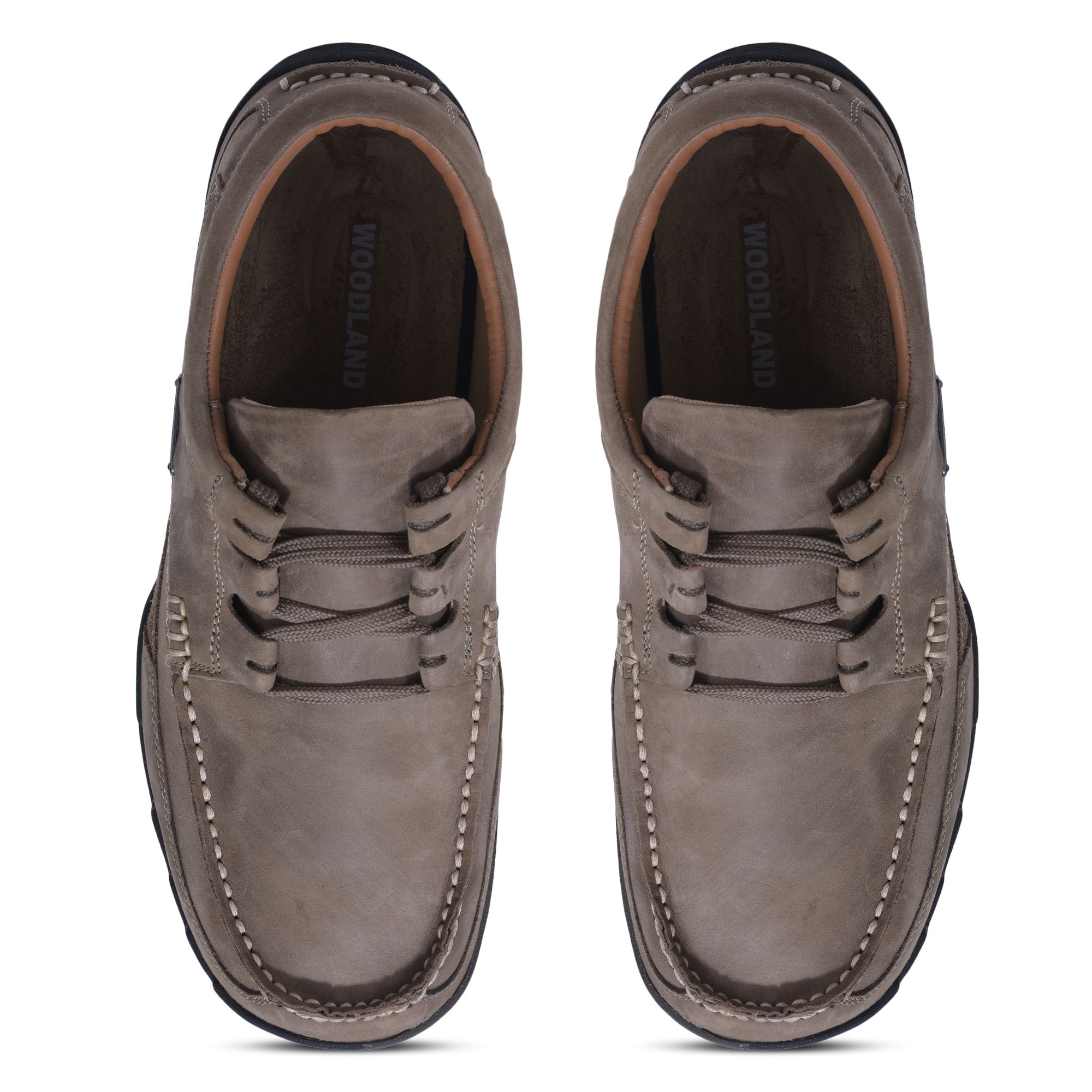 Woodland khaki cheap casual shoes