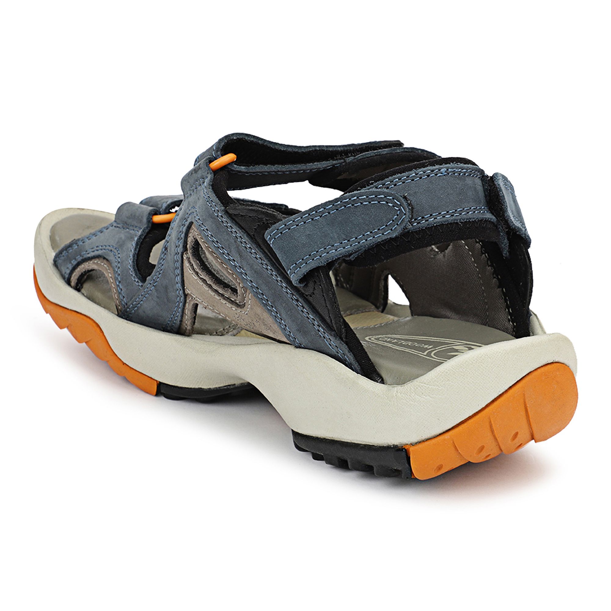 Buy Men Camel Brown Colourblocked Comfort Sandals online | Looksgud.in