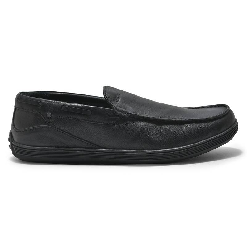 Black loafers for men