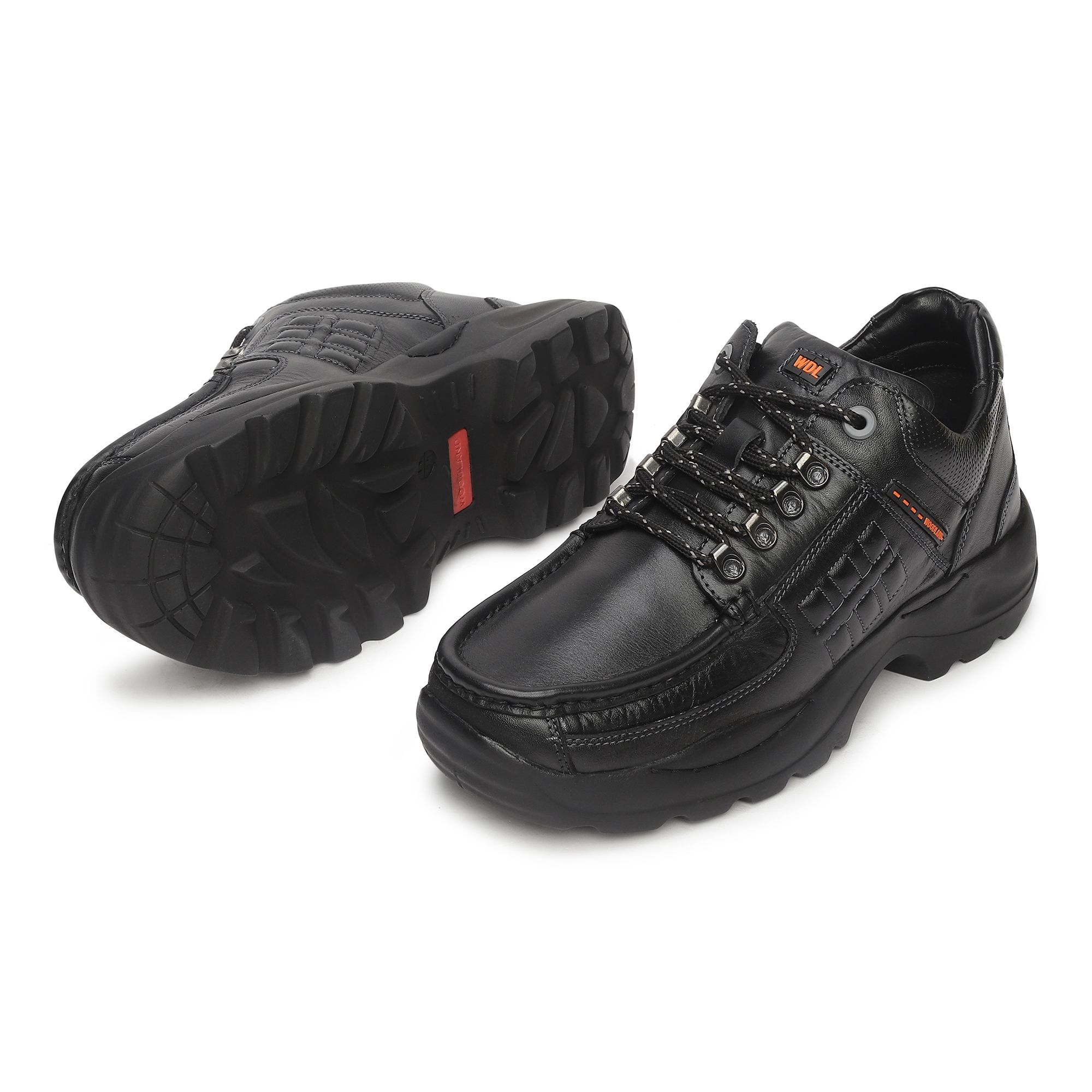 Woodland Men's Black Leather Casual Shoe-8 UK (42 EU) (G 4035ONW) –  SaumyasStore