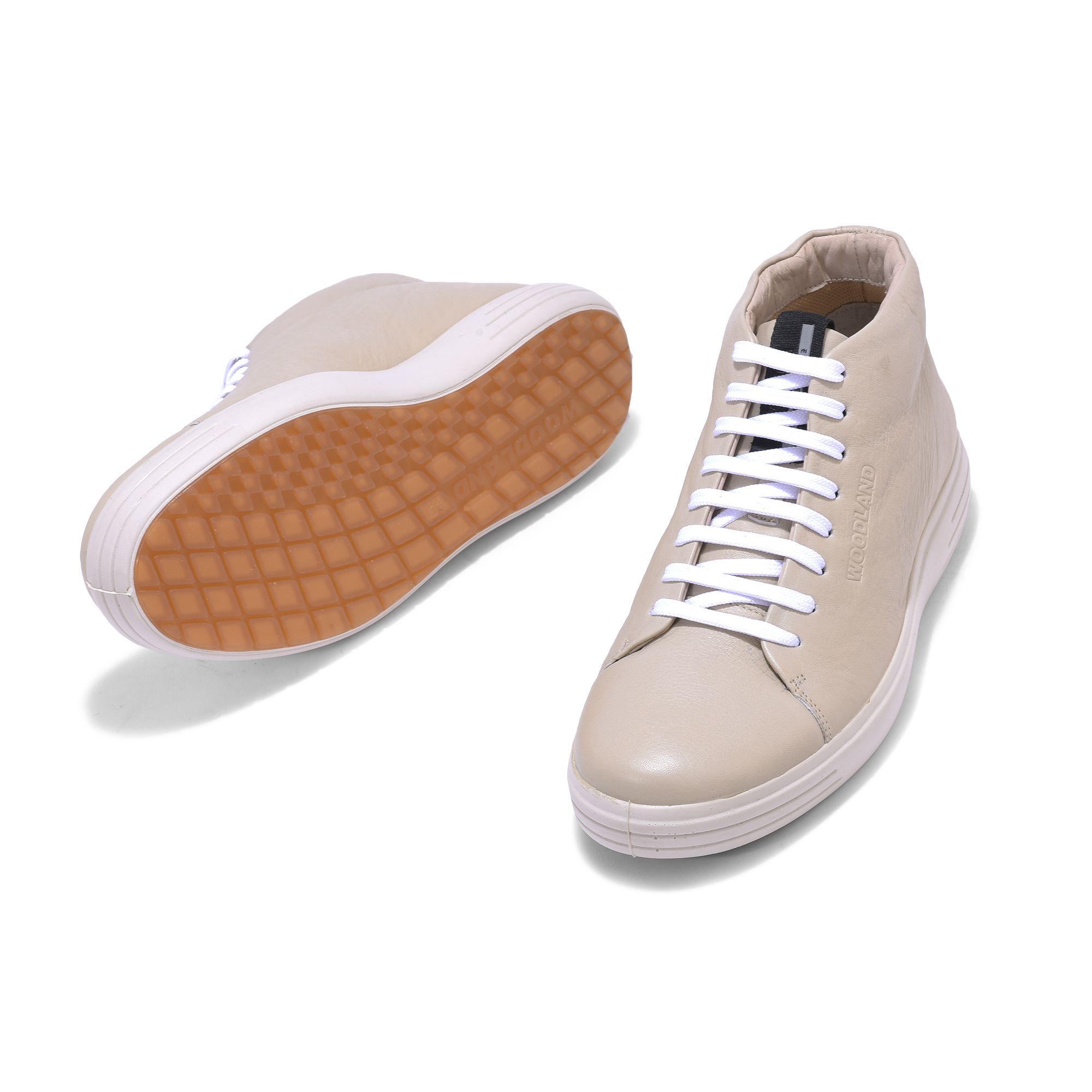 Woodland Dove White casual sneakers