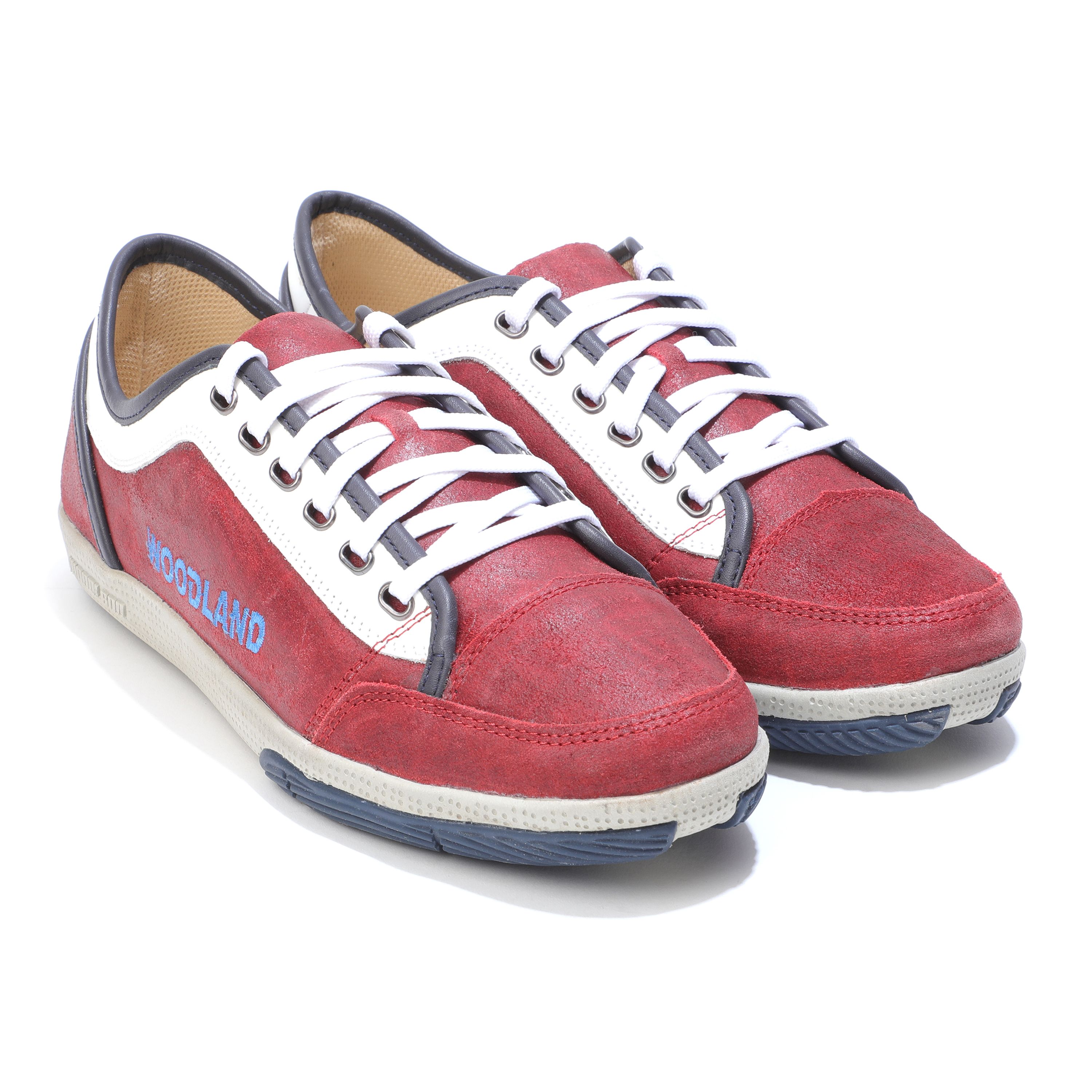 Woodland on sale maroon shoes