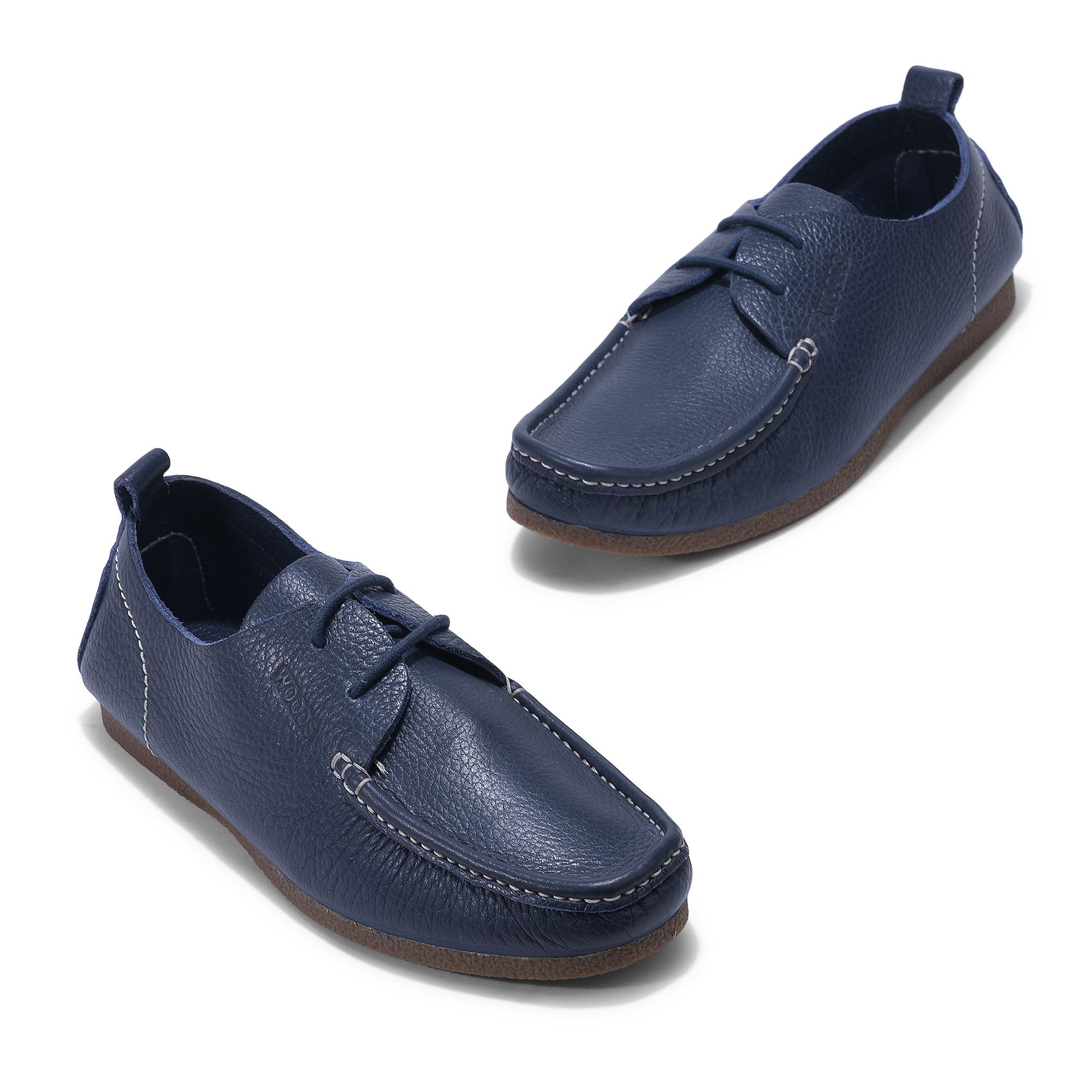 Blue casual shoes for men