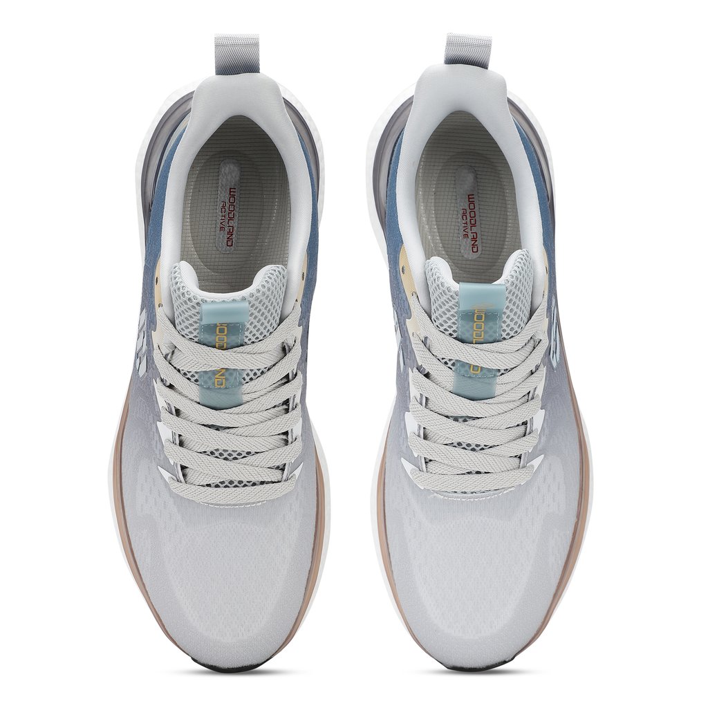Lgrey/blue Sports Shoe for Men
