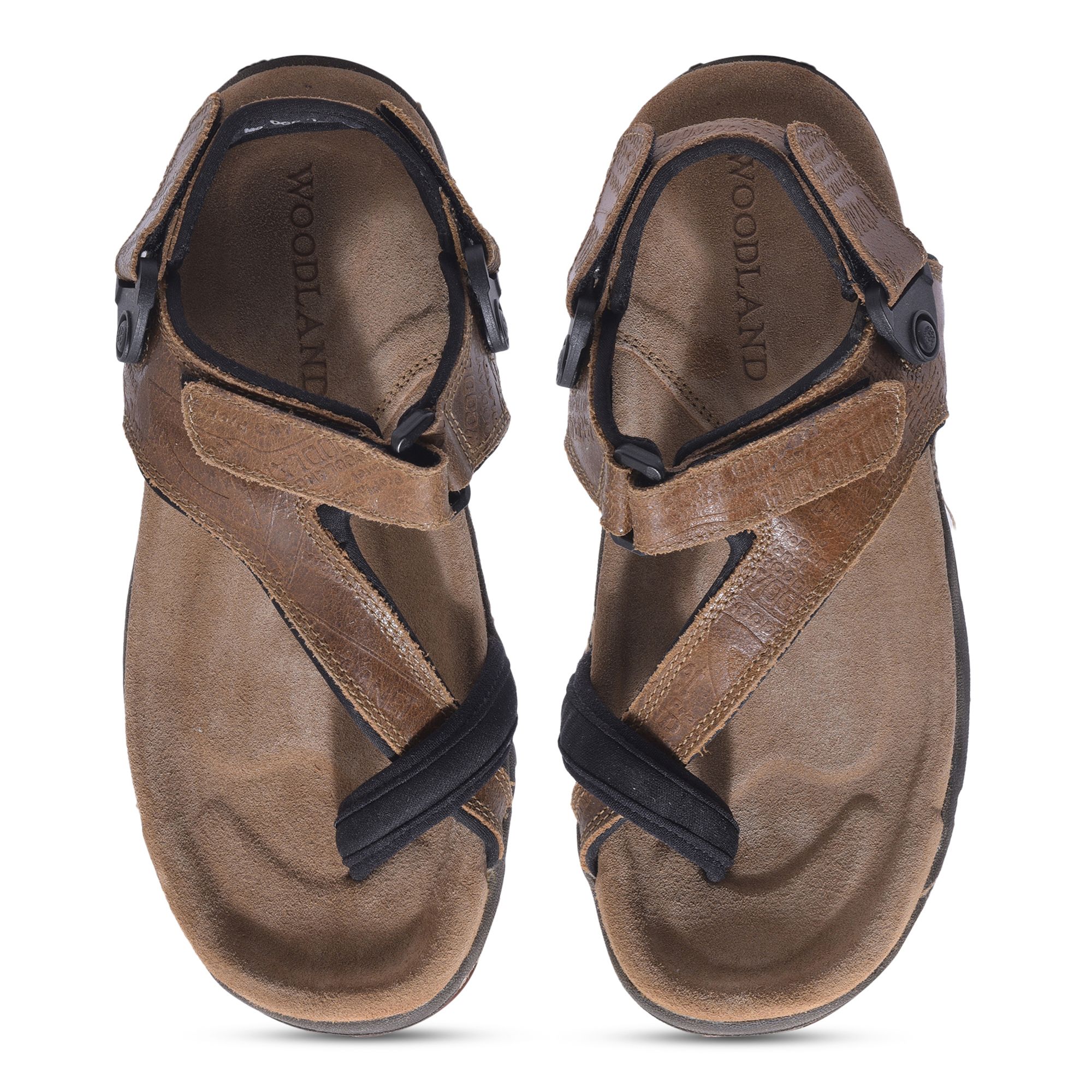 Woodland camel leather on sale sandals