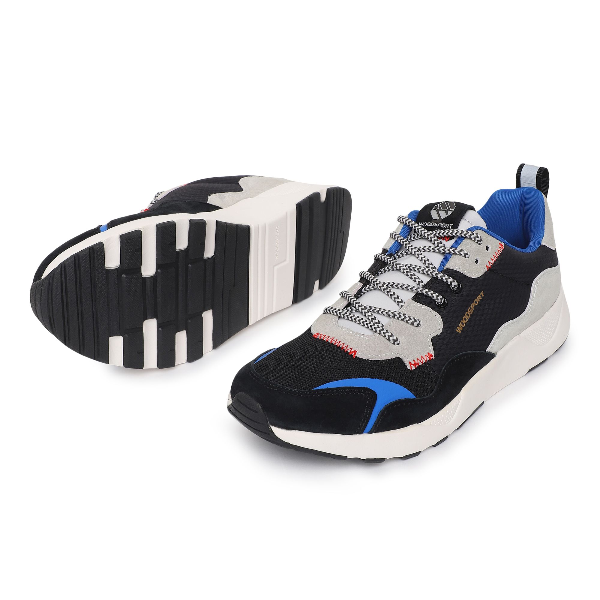 Black/Grey Sports Shoe for men