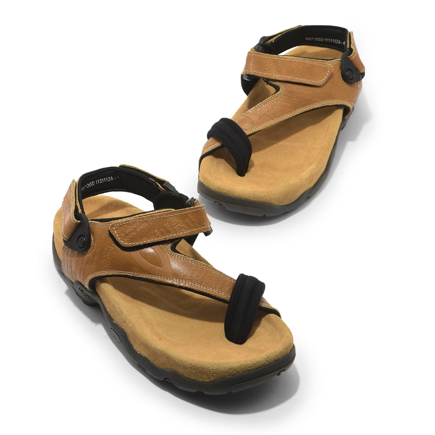 Buy Gold Sandals for Men by WOODLAND Online | Ajio.com