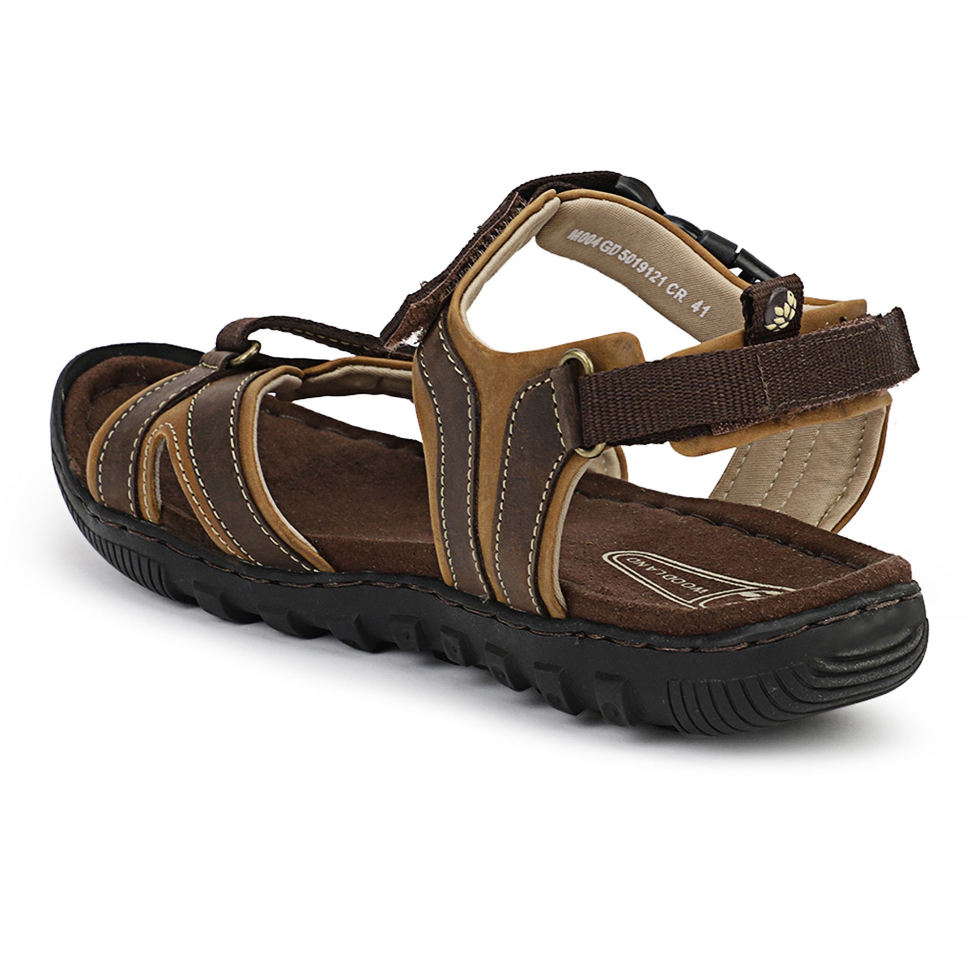 Buy Olive Green Casual Sandals for Men by WOODLAND Online | Ajio.com