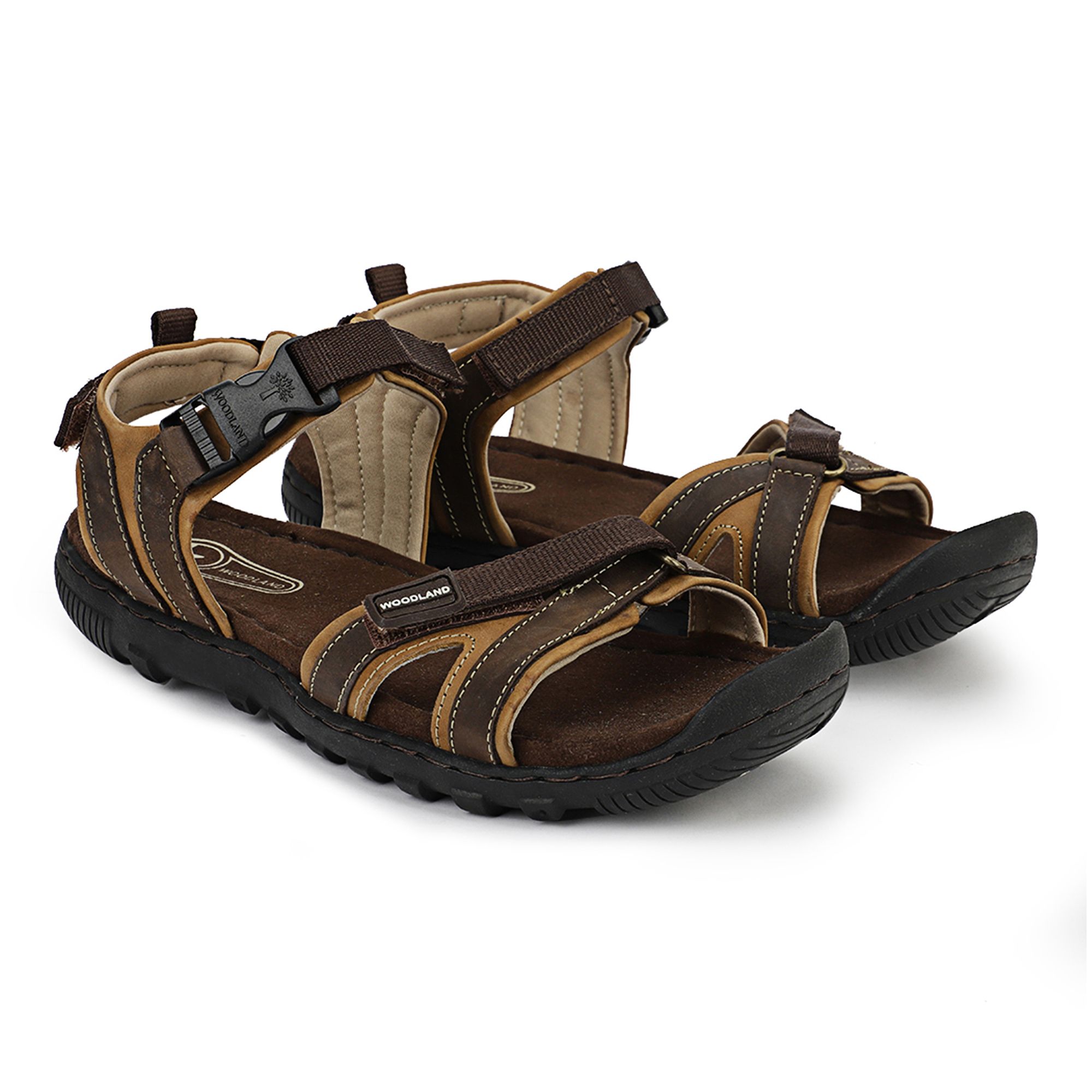 Buy Woodland Men Camel Sandals Online at Best Prices in India - JioMart.-sgquangbinhtourist.com.vn