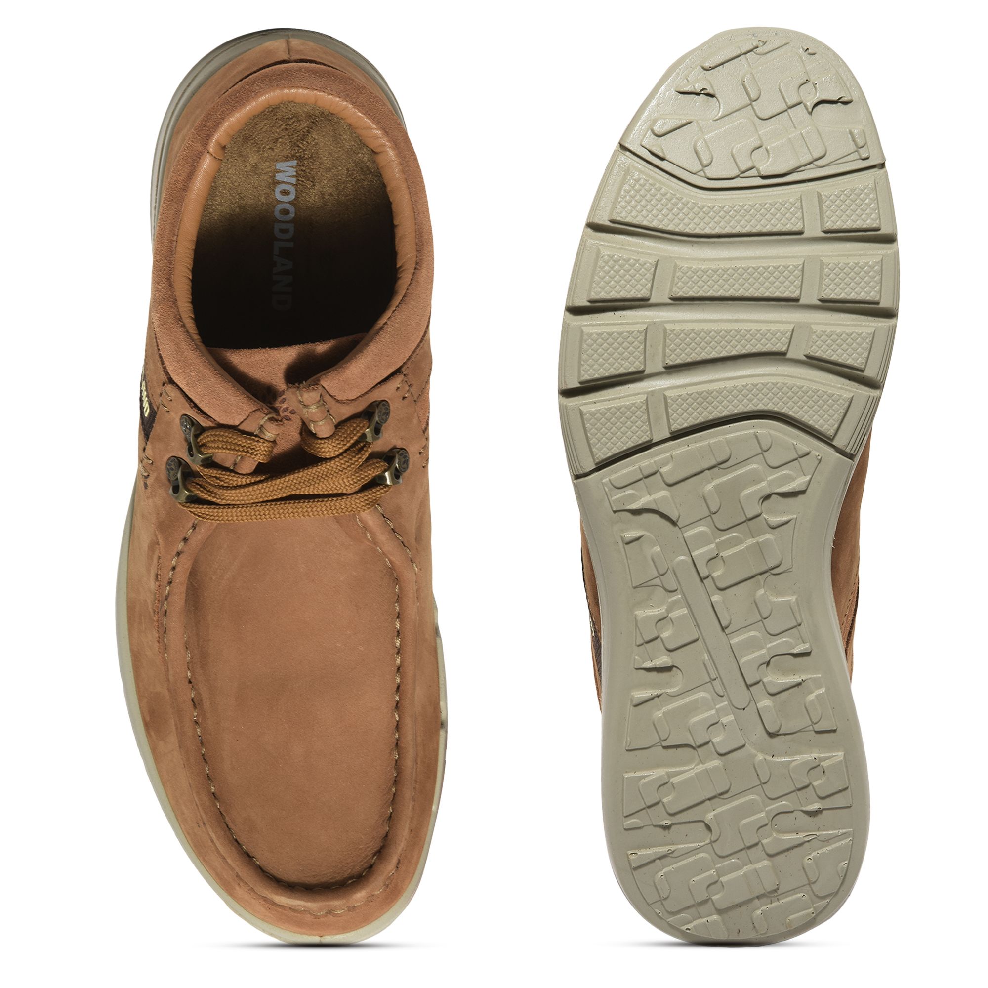 Cashew brown slip-on shoe for men