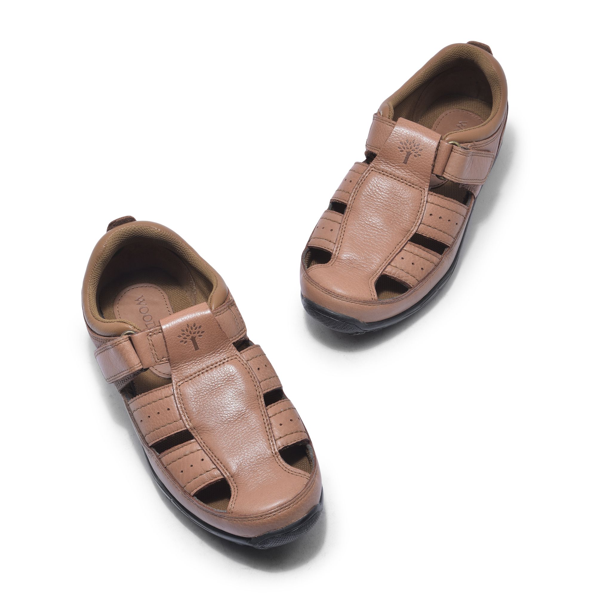 Woodland Leather Sandals for Men