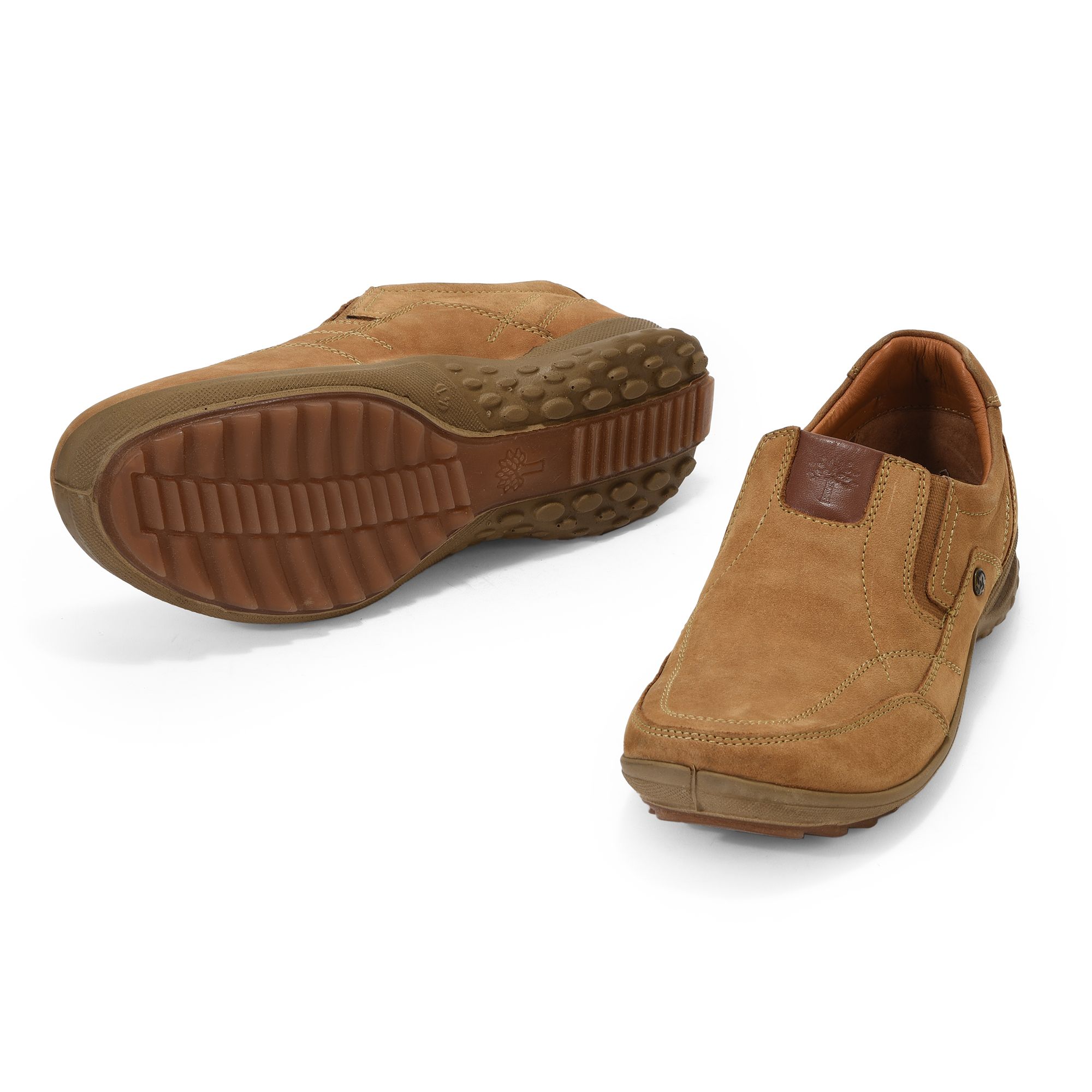 Woodland CAMEL casual slip-on shoes