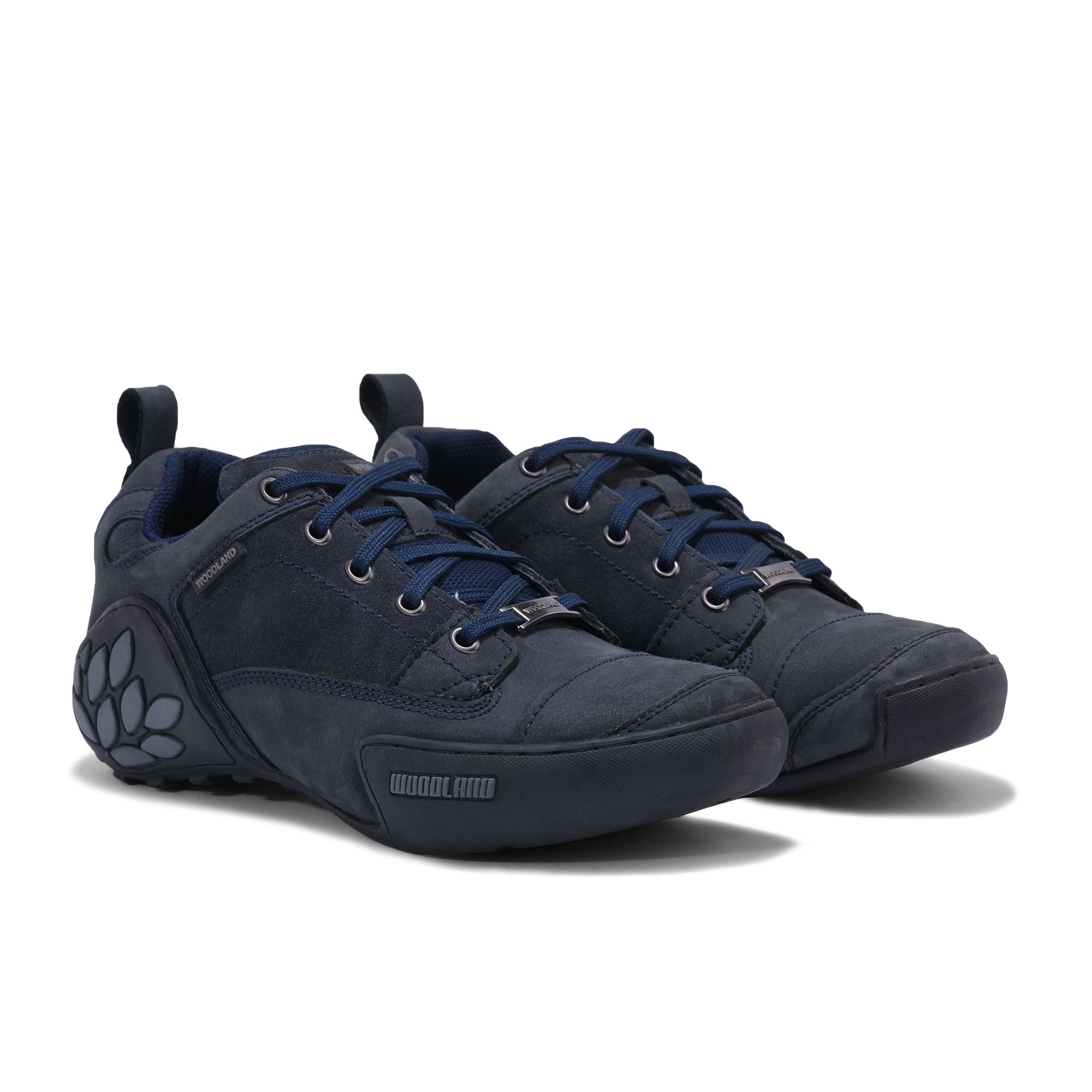 Woodland navy blue cheap lifestyle shoes